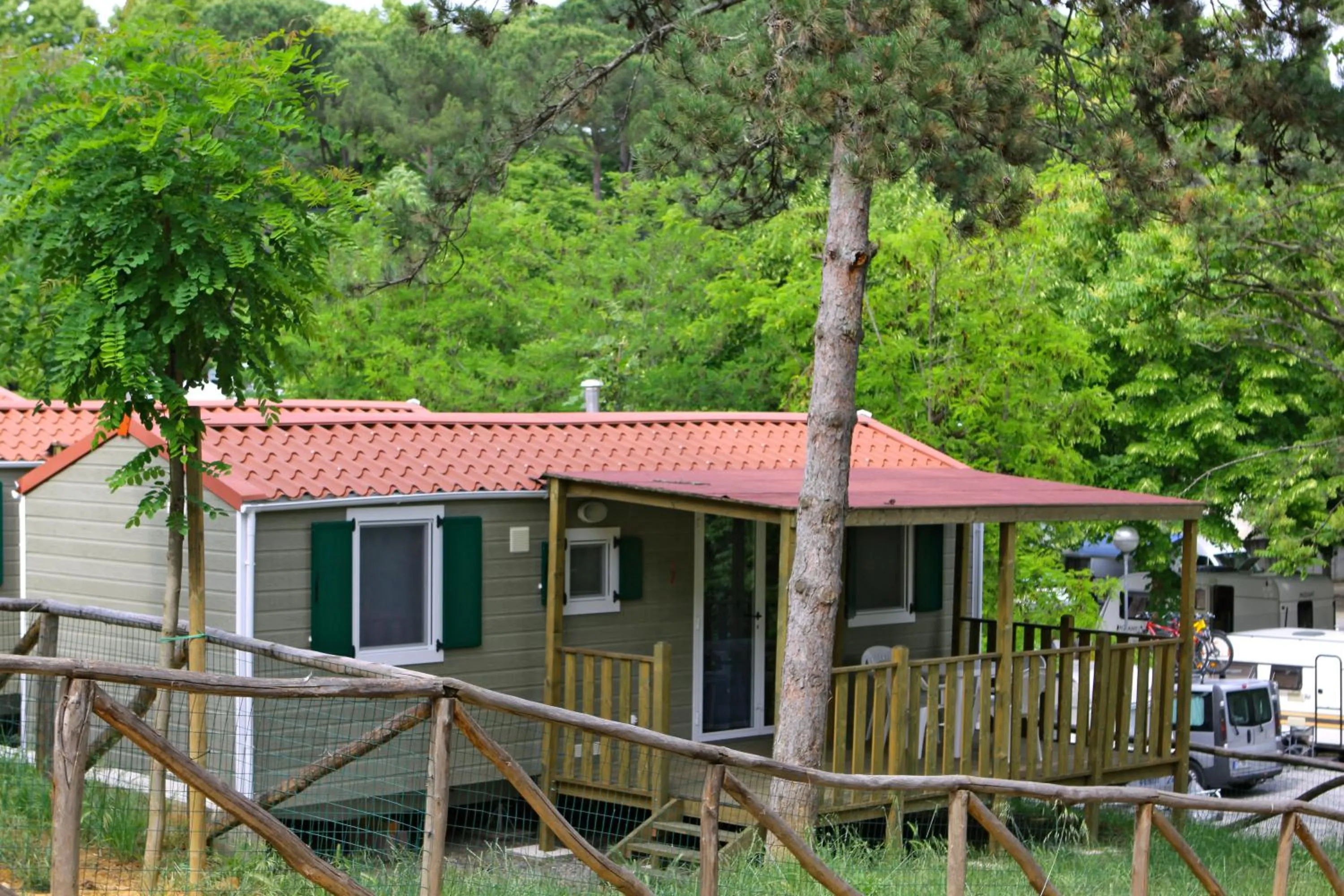 Facade/entrance in Camping Siena Colleverde
