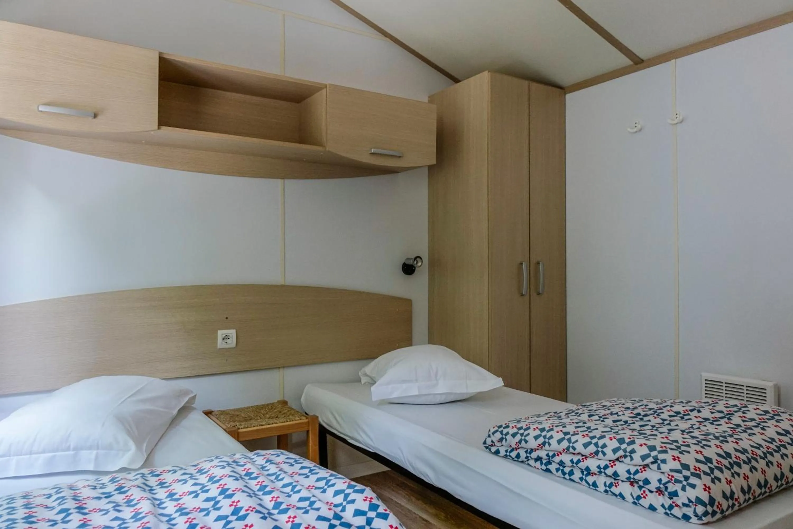 Bed in Camping Siena Colleverde