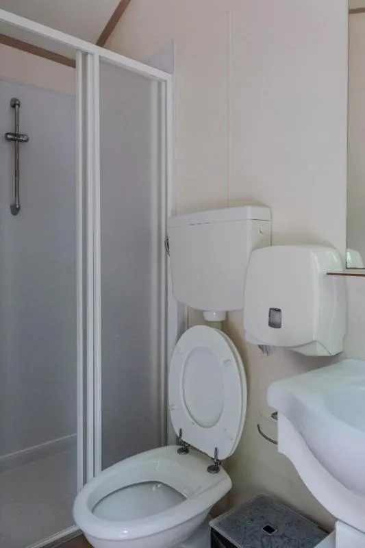 Toilet in Camping Siena Colleverde