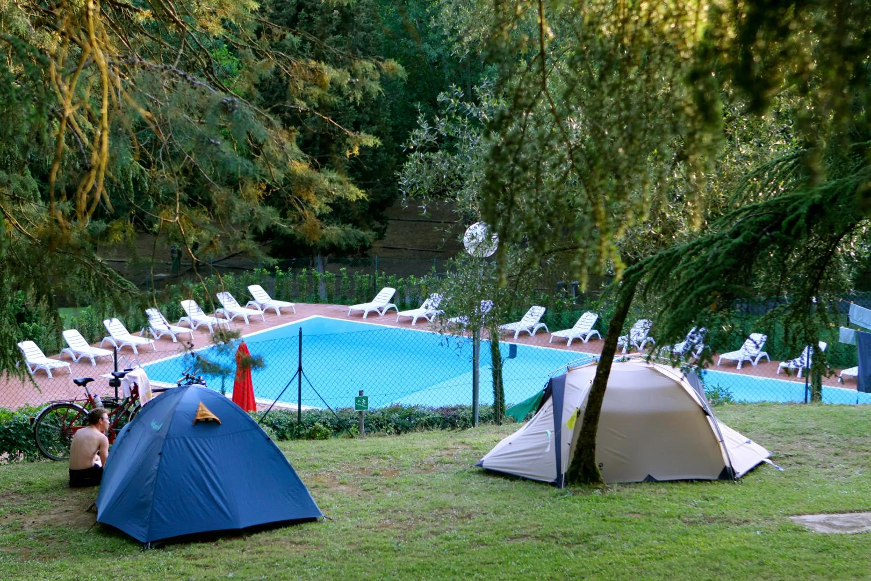 Day in Camping Siena Colleverde