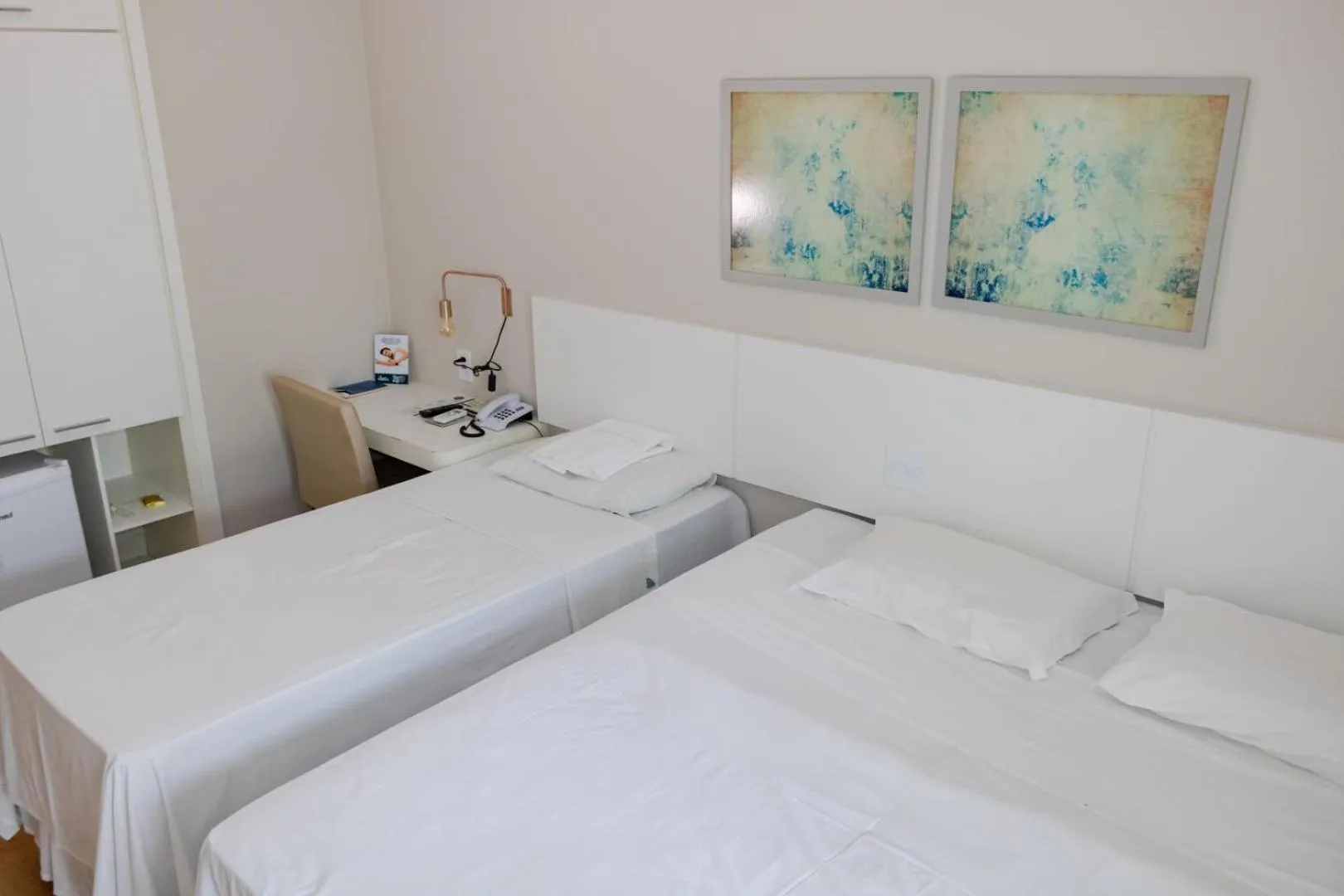 Bed in Antonius Imperial Hotel