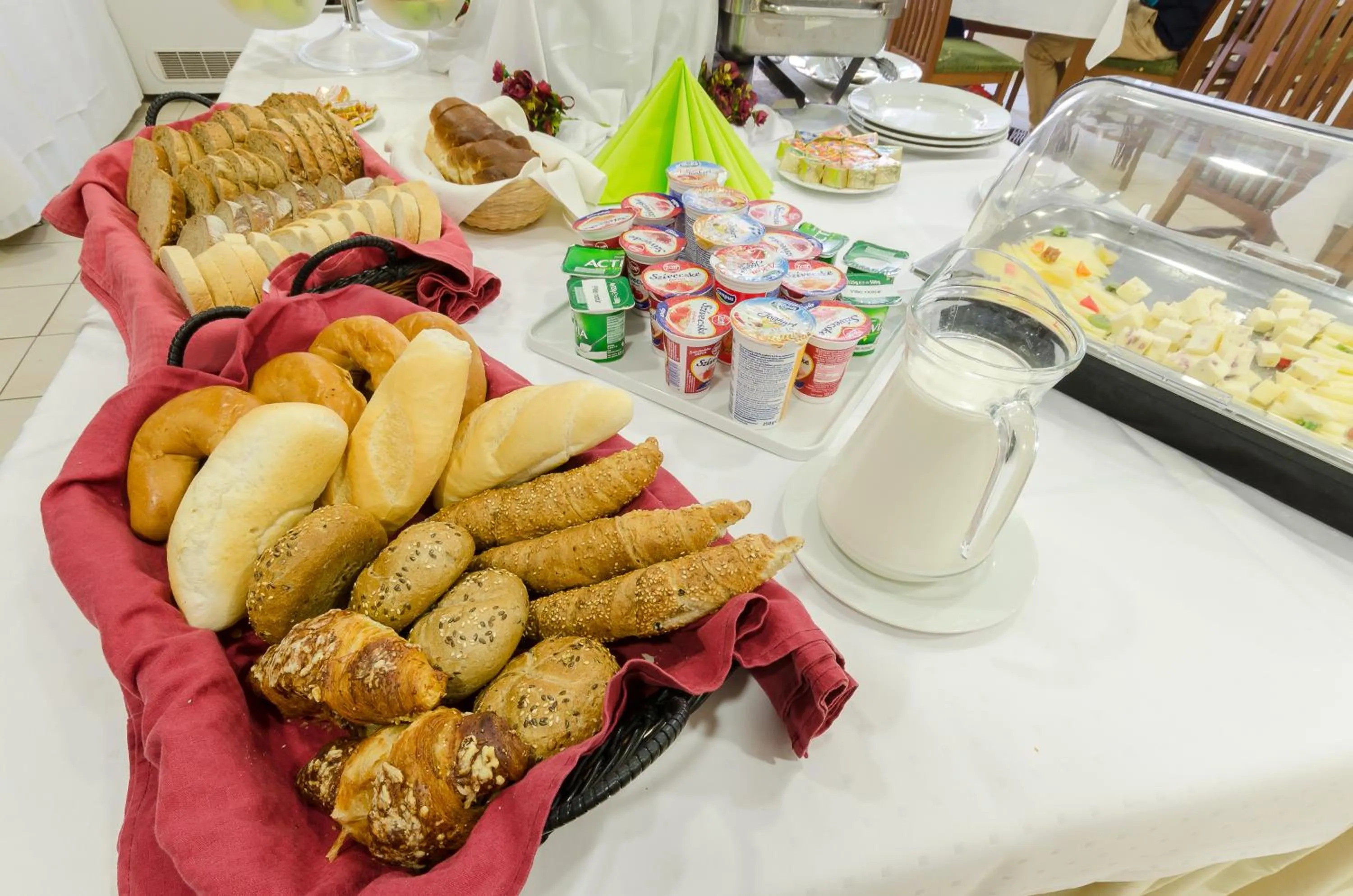 Buffet breakfast in Hotel Kelep