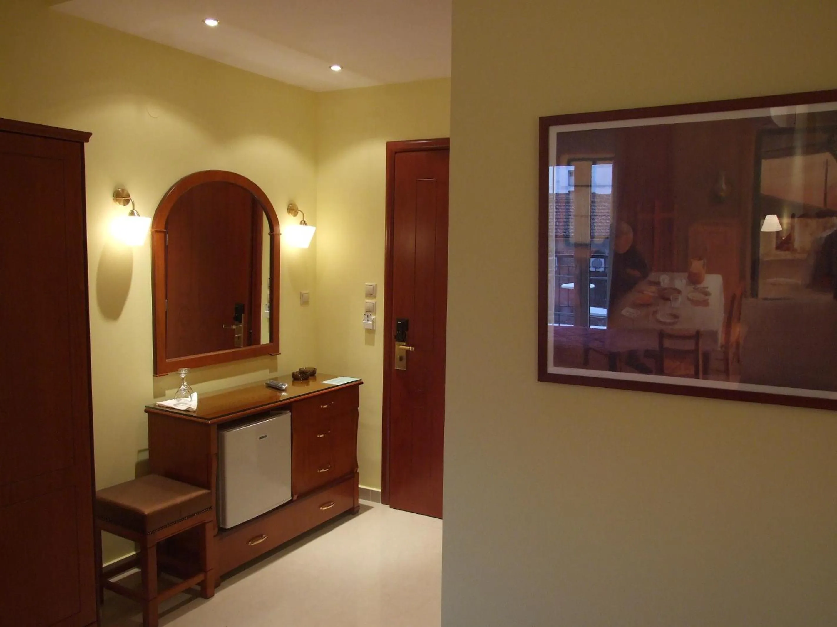 Decorative detail in Hotel Avra