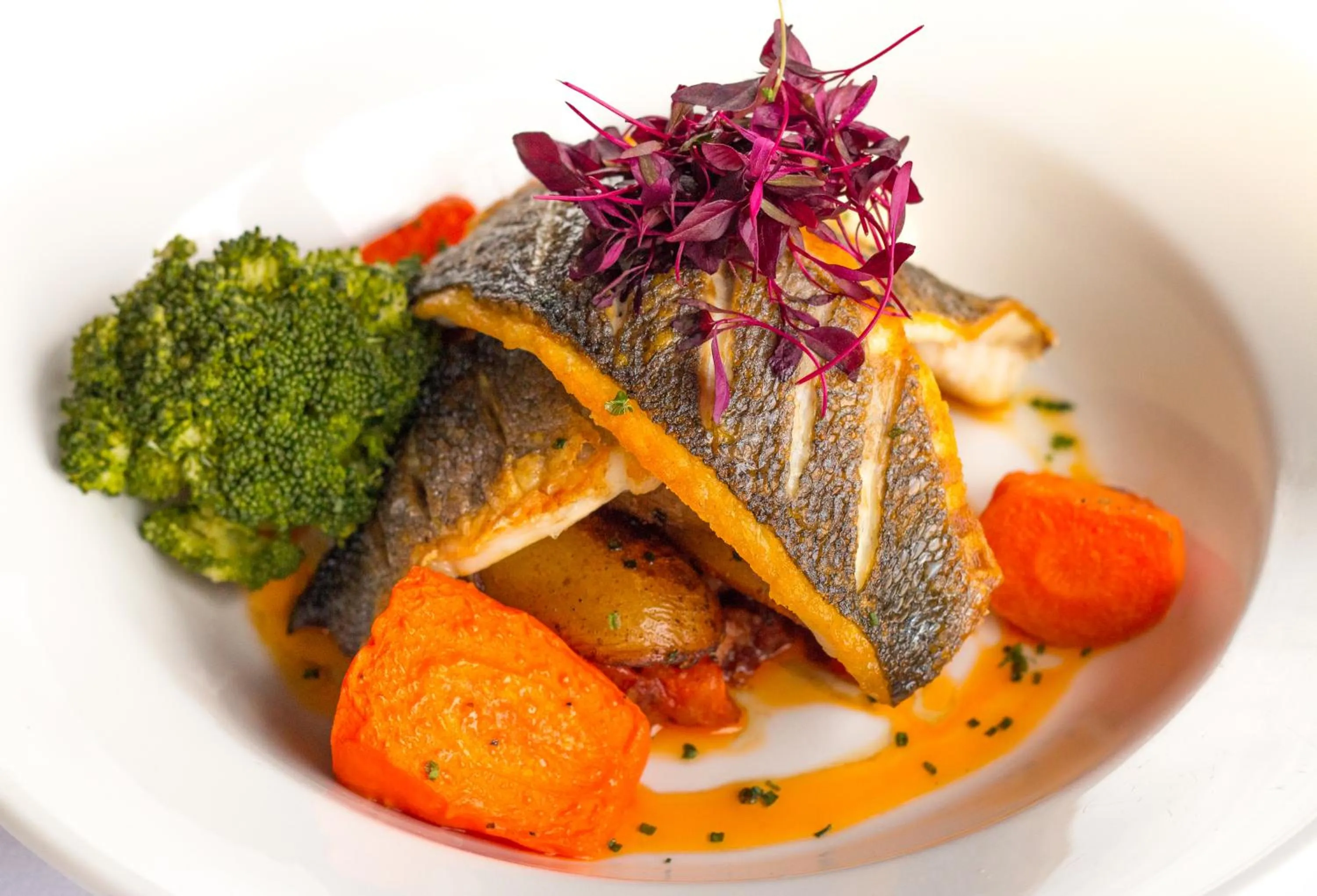 Food close-up in Royal Mackintosh Hotel