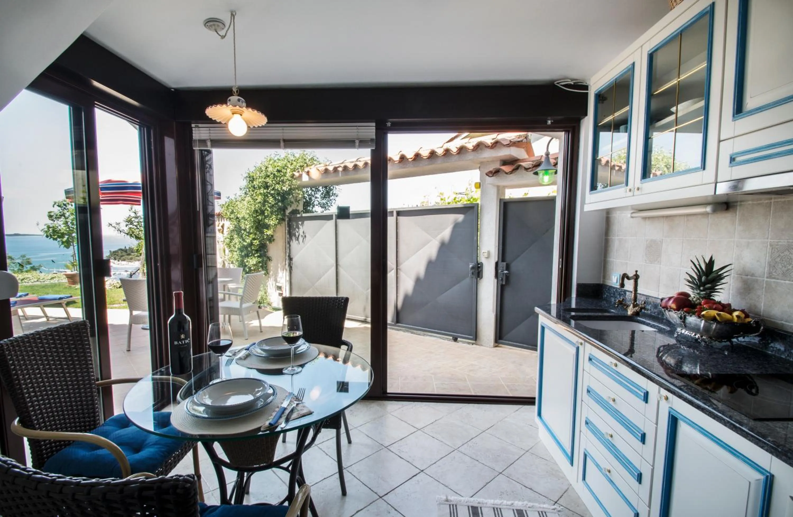 Balcony/Terrace in Villa Bellevue Portoroz-Portorose