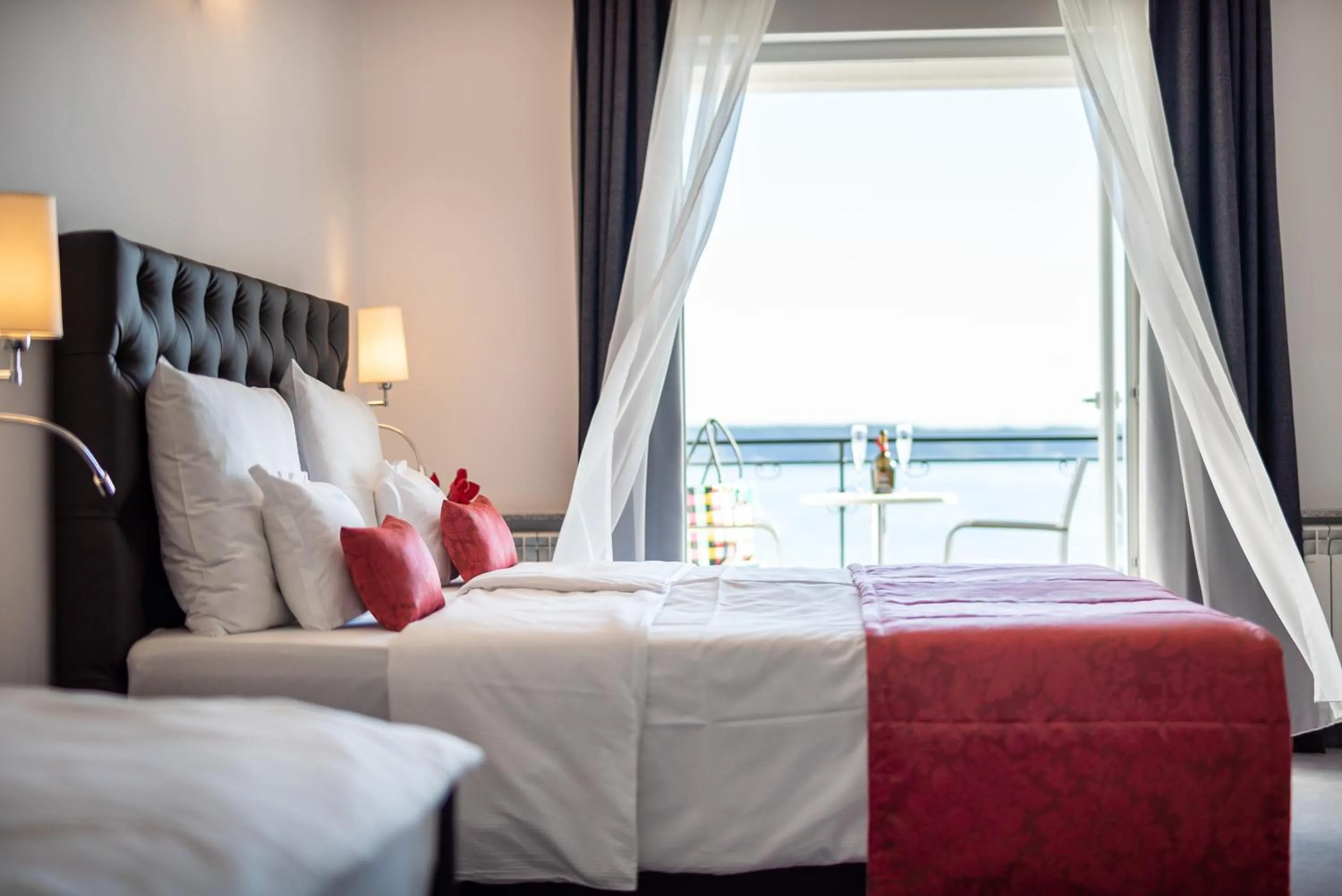 Superior Triple Room with Sea View in Villa Bellevue Portoroz-Portorose