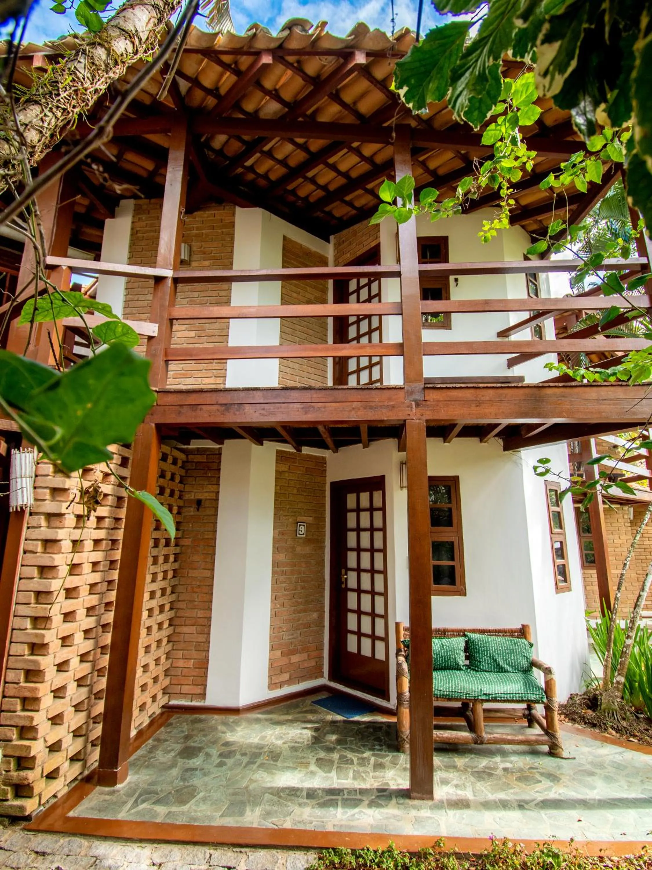 Balcony/Terrace in Pousada Arraial Candeia