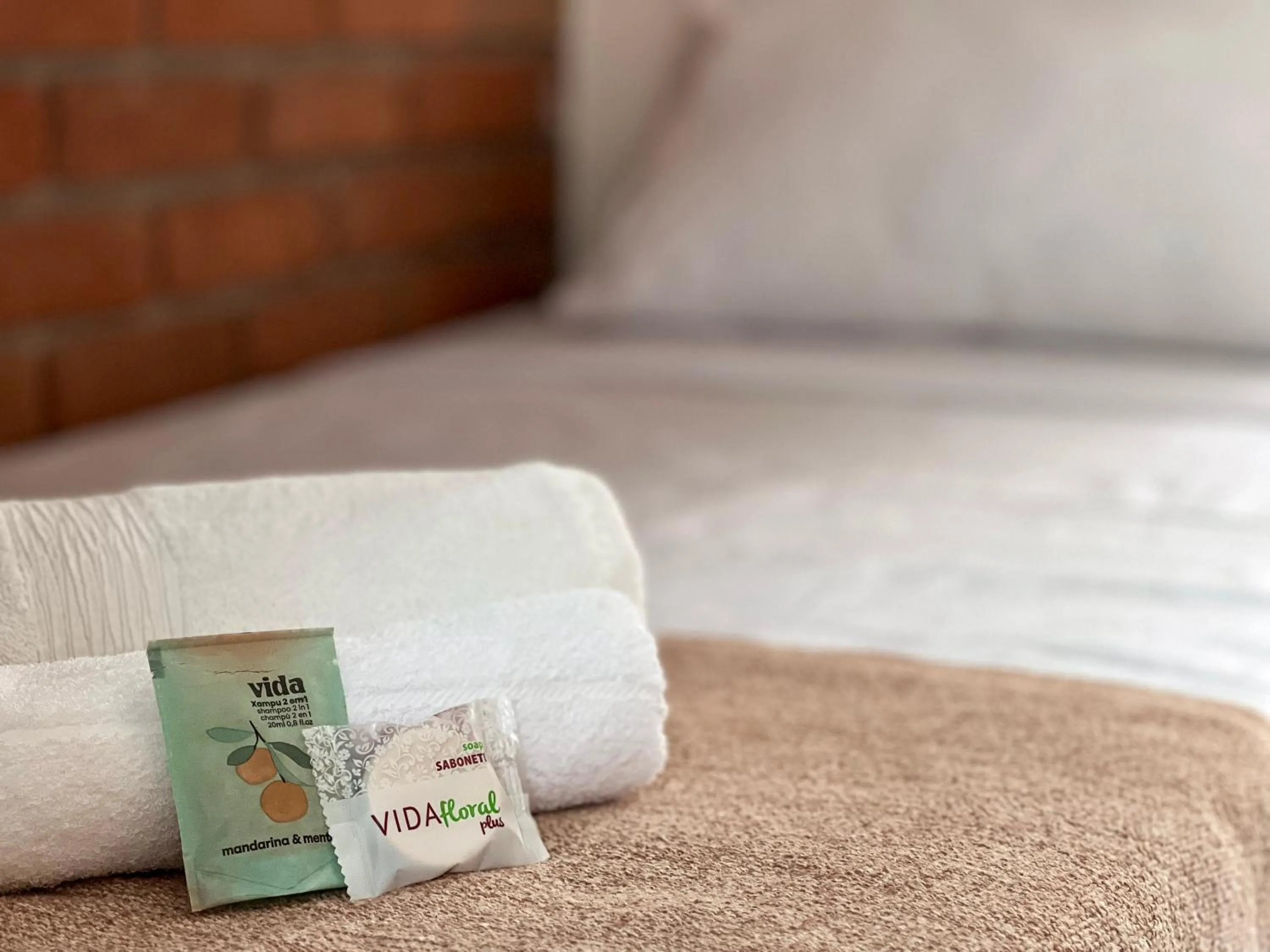 Bed in Pousada Arraial Candeia