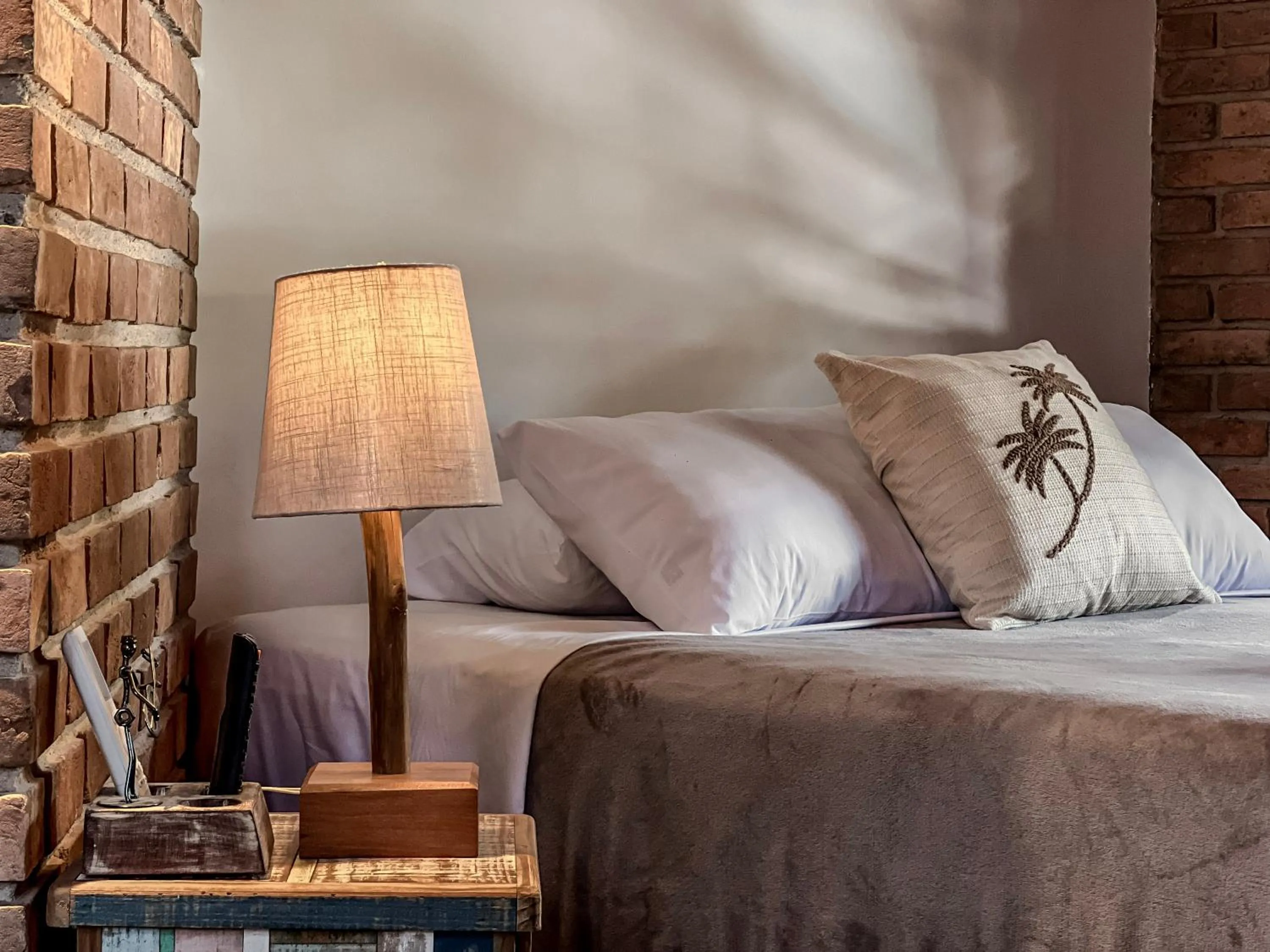 Bed in Pousada Arraial Candeia