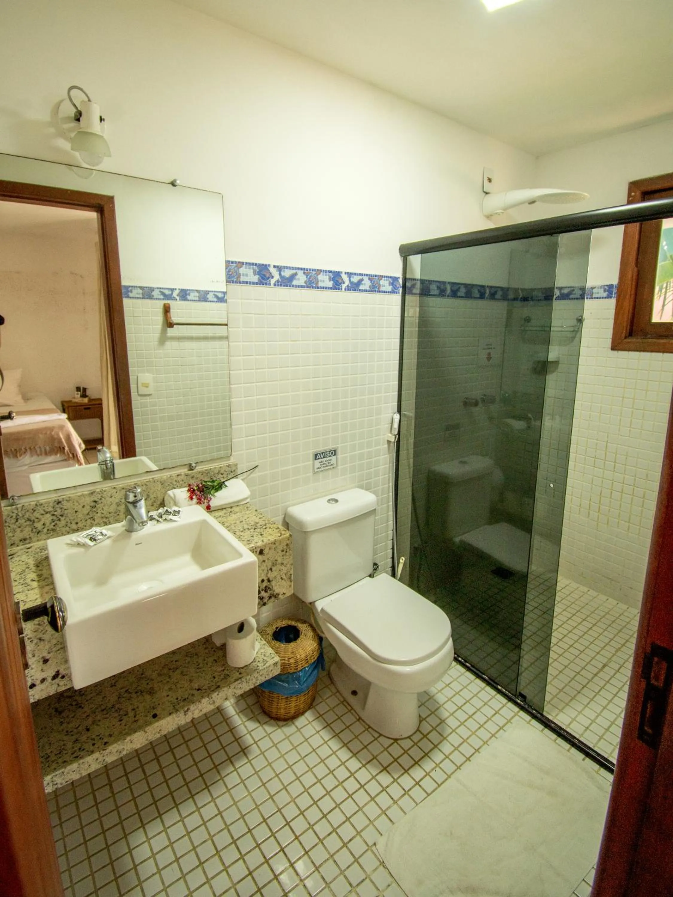 Shower in Pousada Arraial Candeia