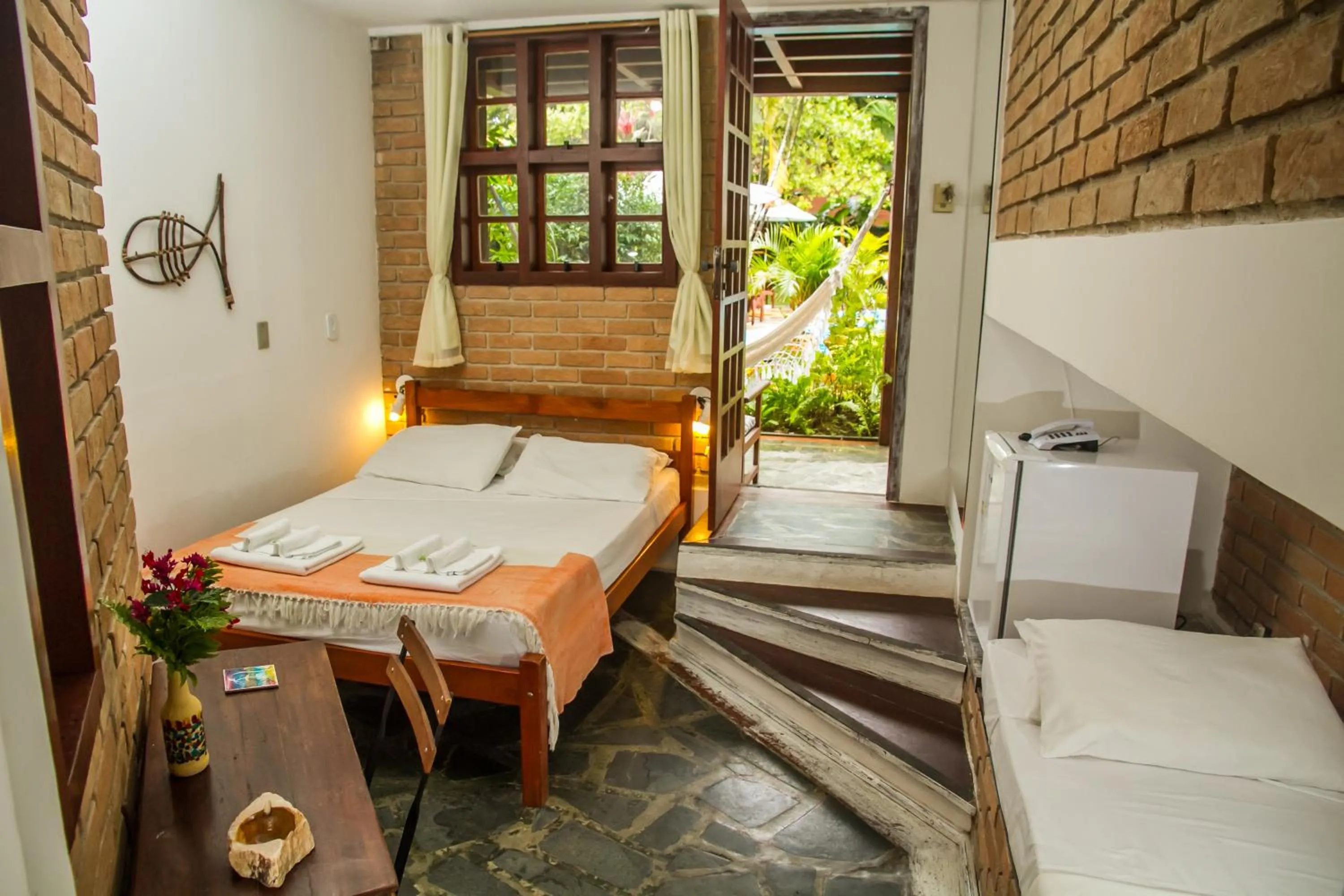 Bedroom, Bed in Pousada Arraial Candeia