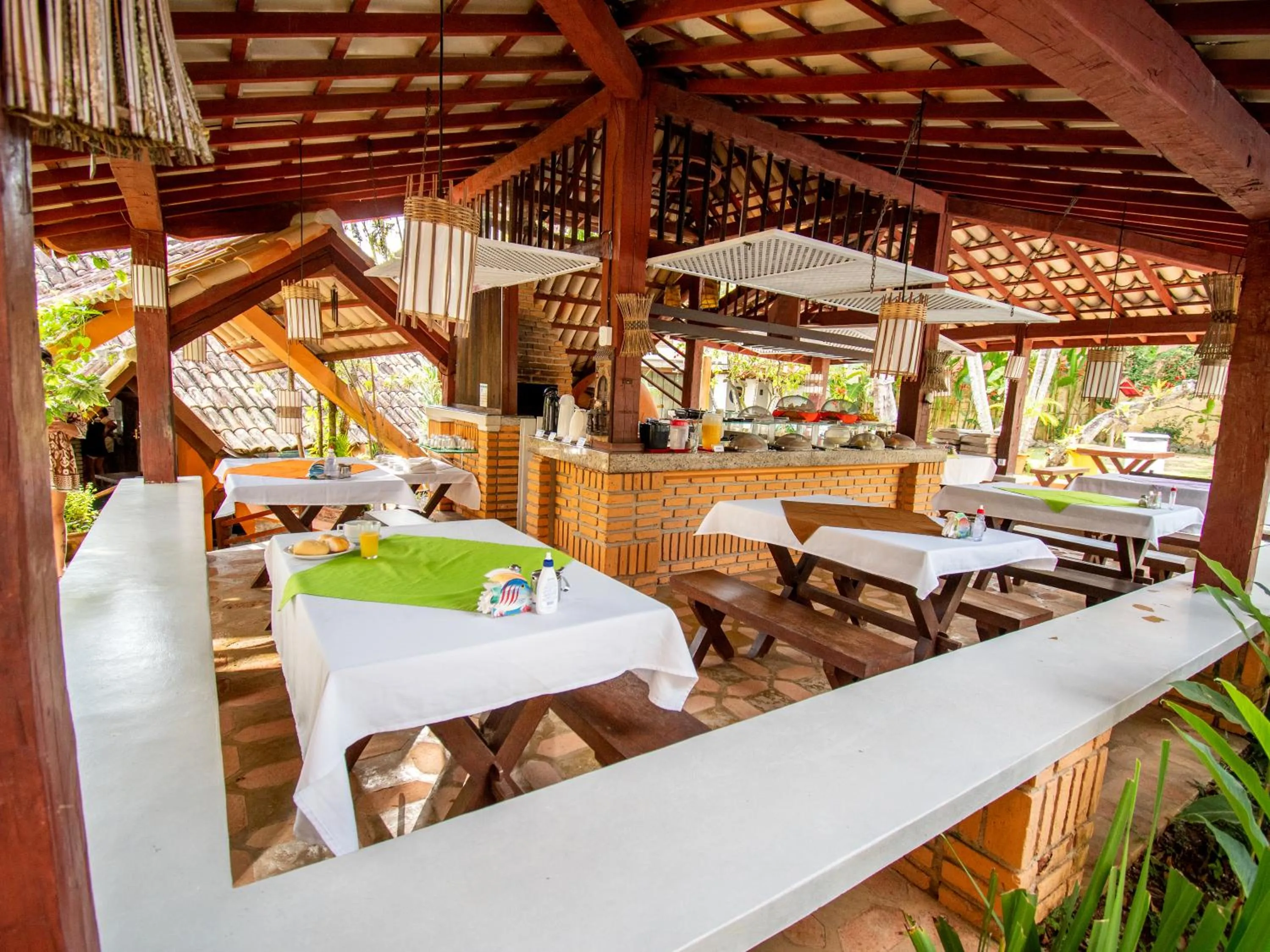Dining area in Pousada Arraial Candeia