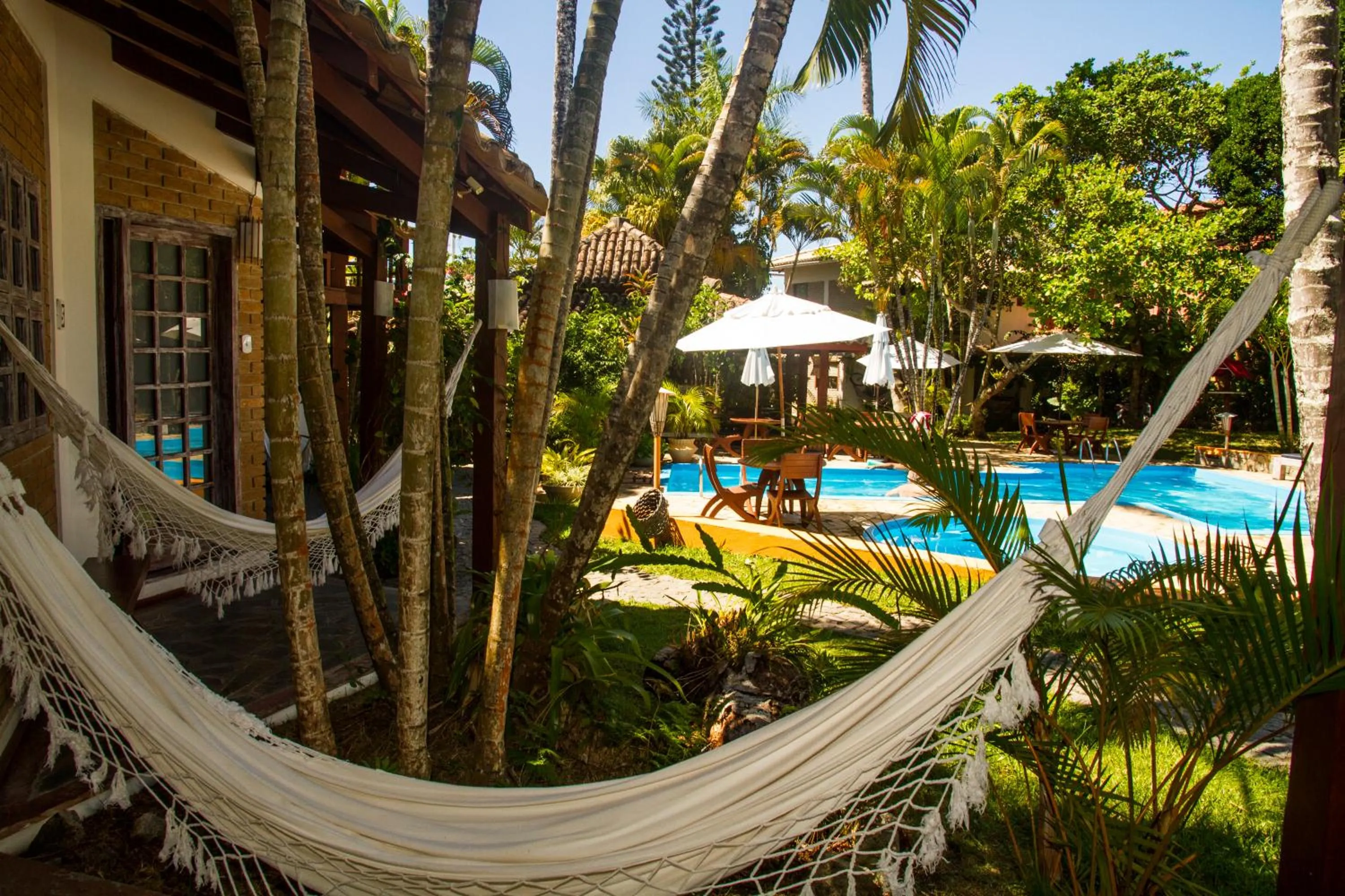 Patio in Pousada Arraial Candeia