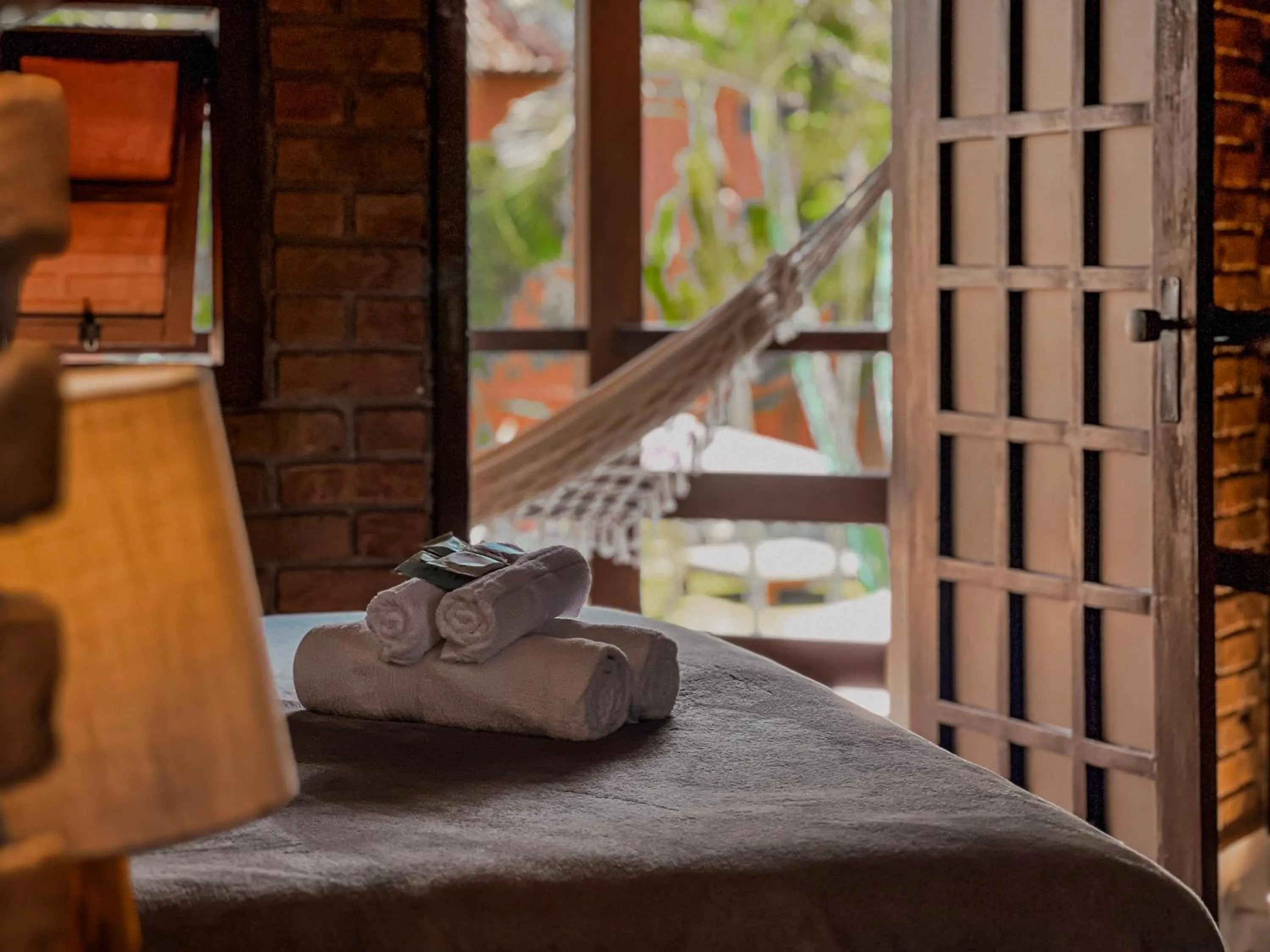 Bed in Pousada Arraial Candeia