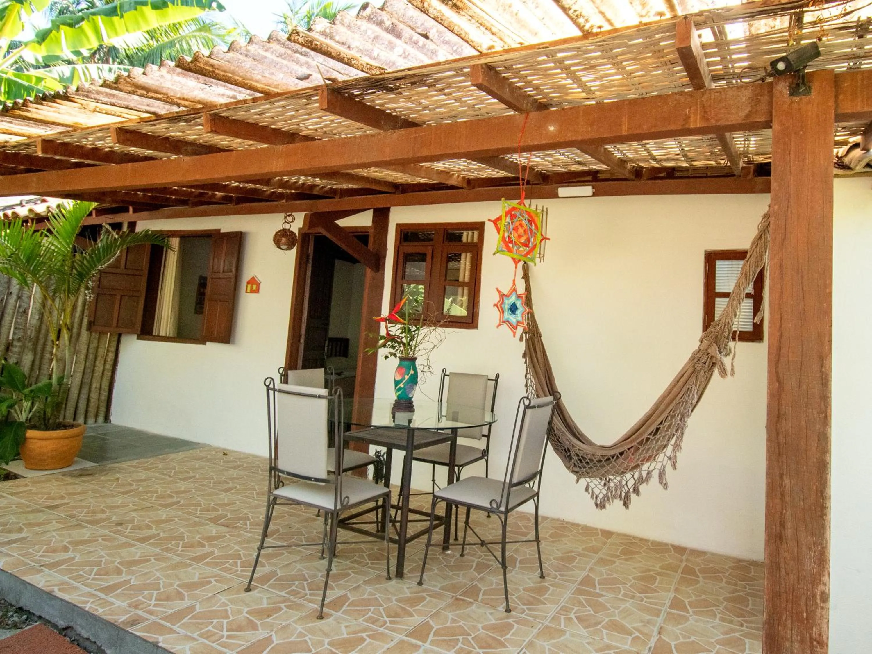 Patio in Pousada Arraial Candeia