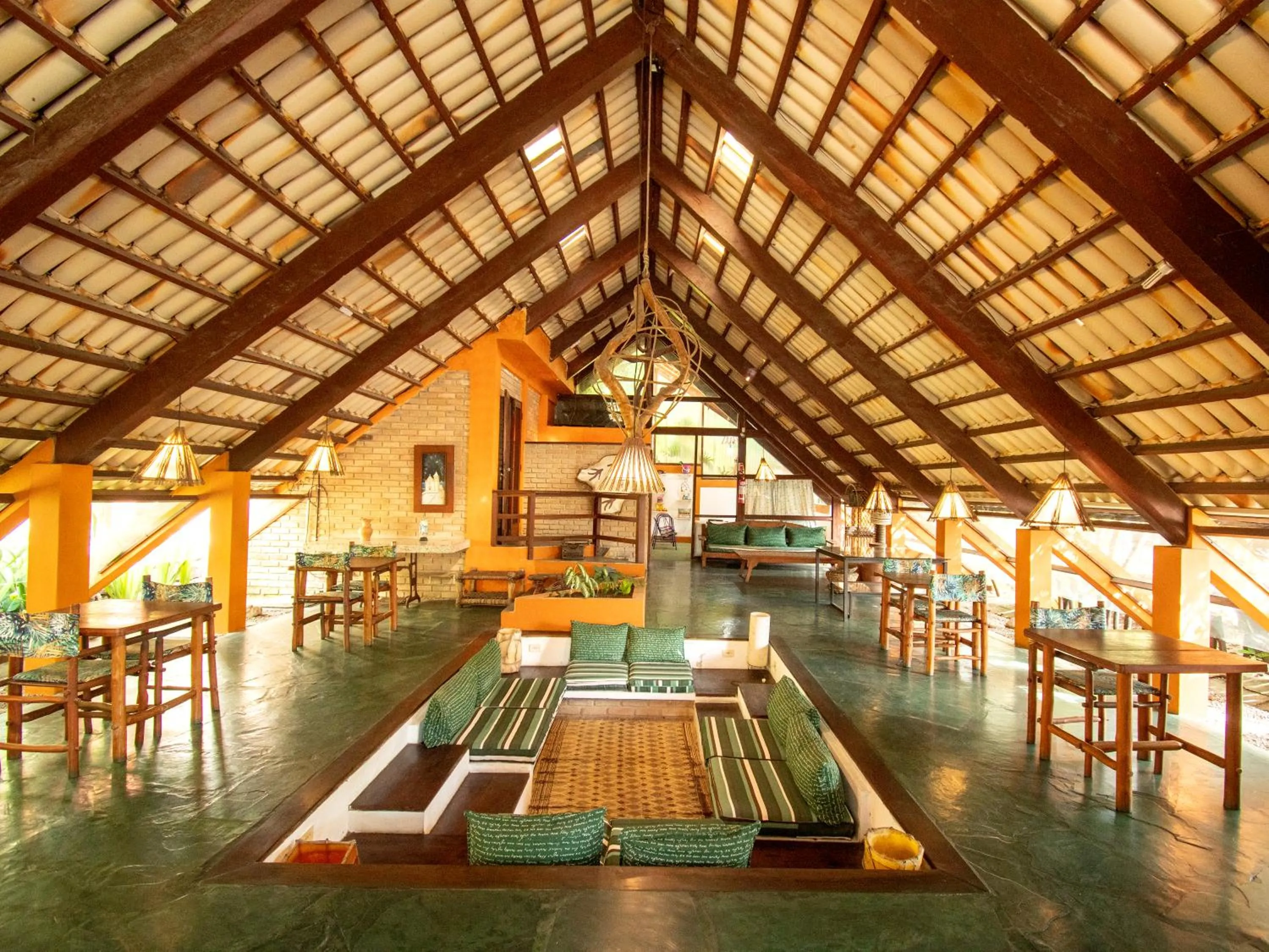 Restaurant/places to eat in Pousada Arraial Candeia