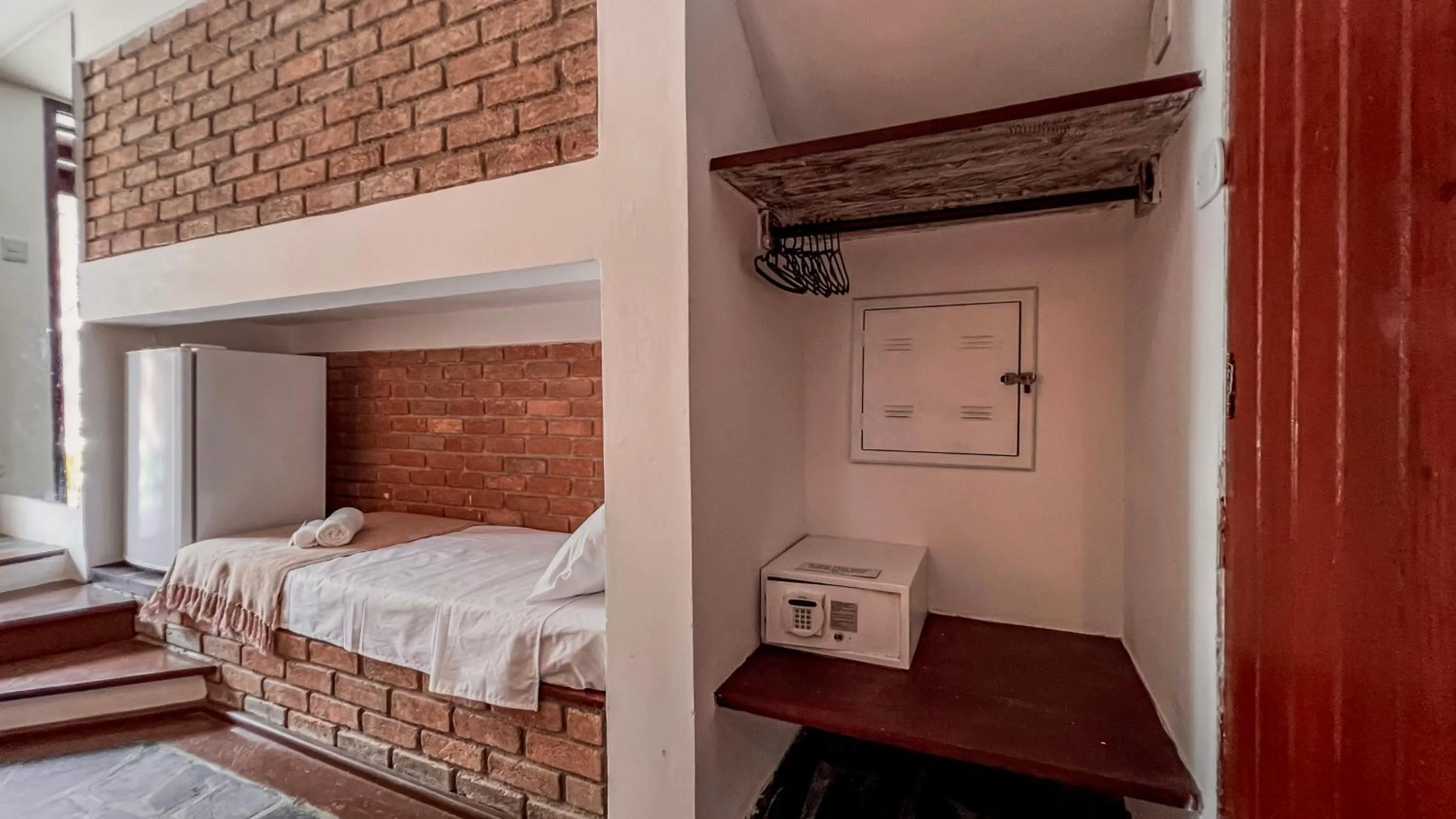 Bed in Pousada Arraial Candeia