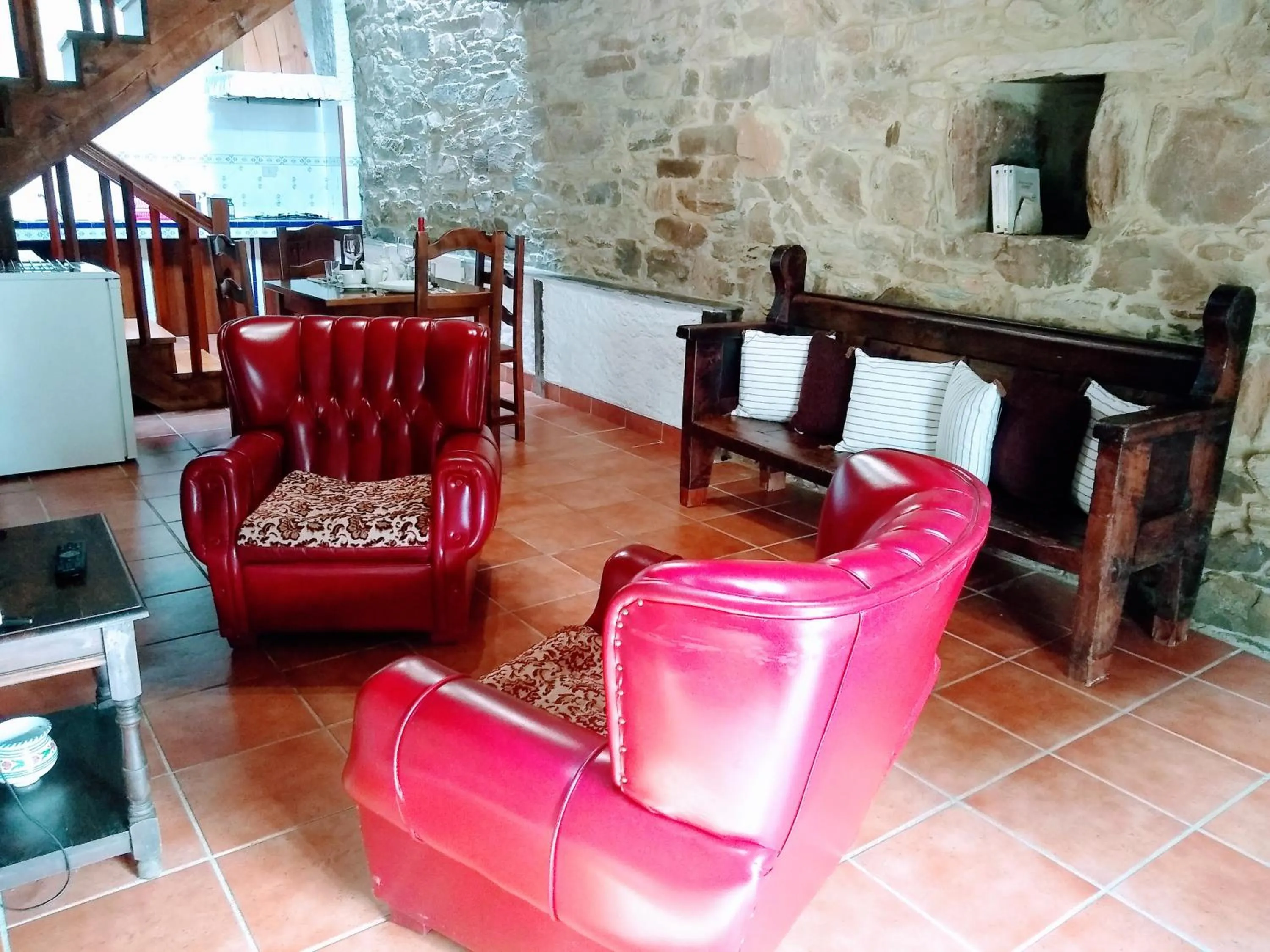Living room in Casa Pacios by M de Santiago