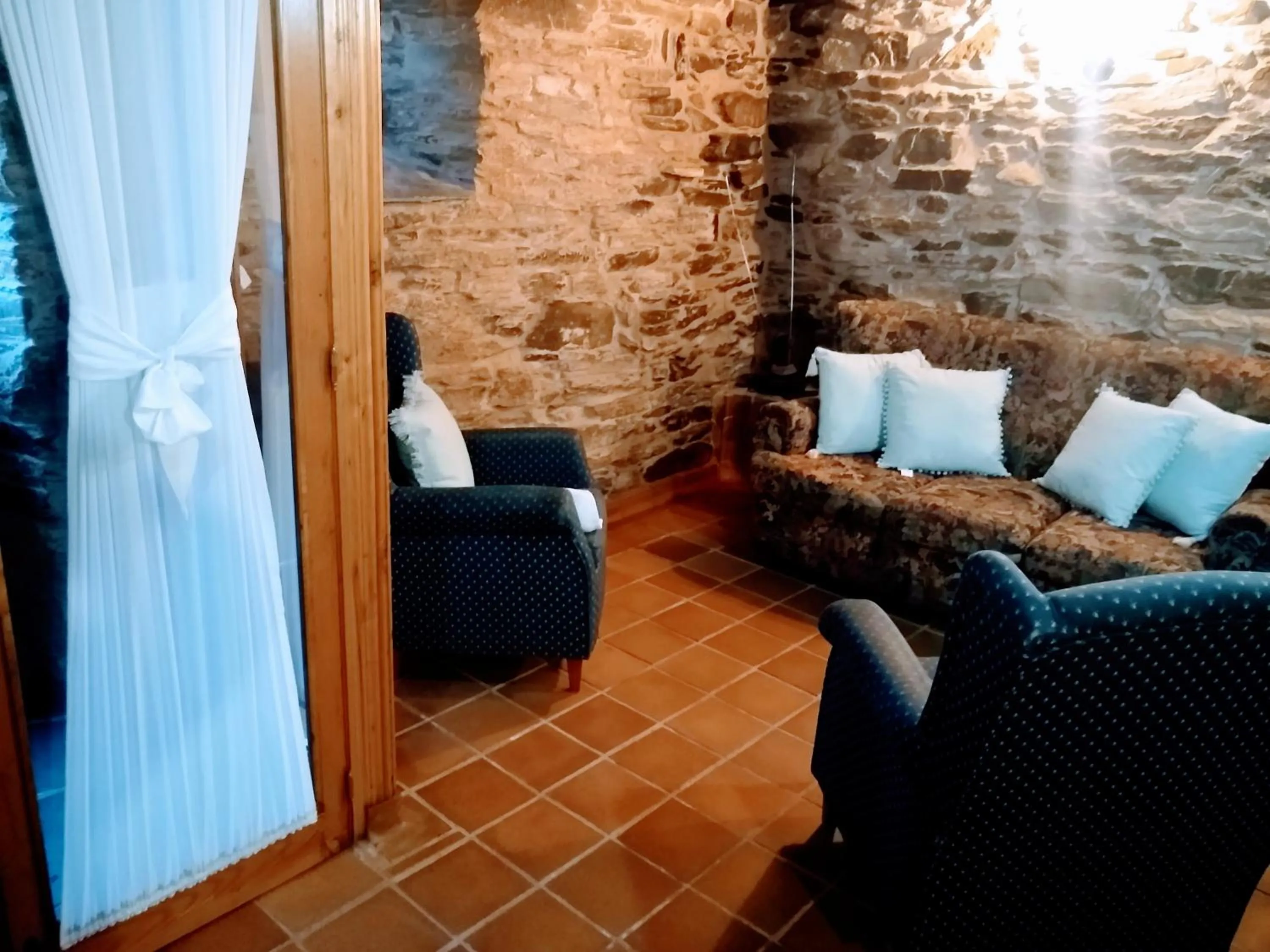 Living room in Casa Pacios by M de Santiago