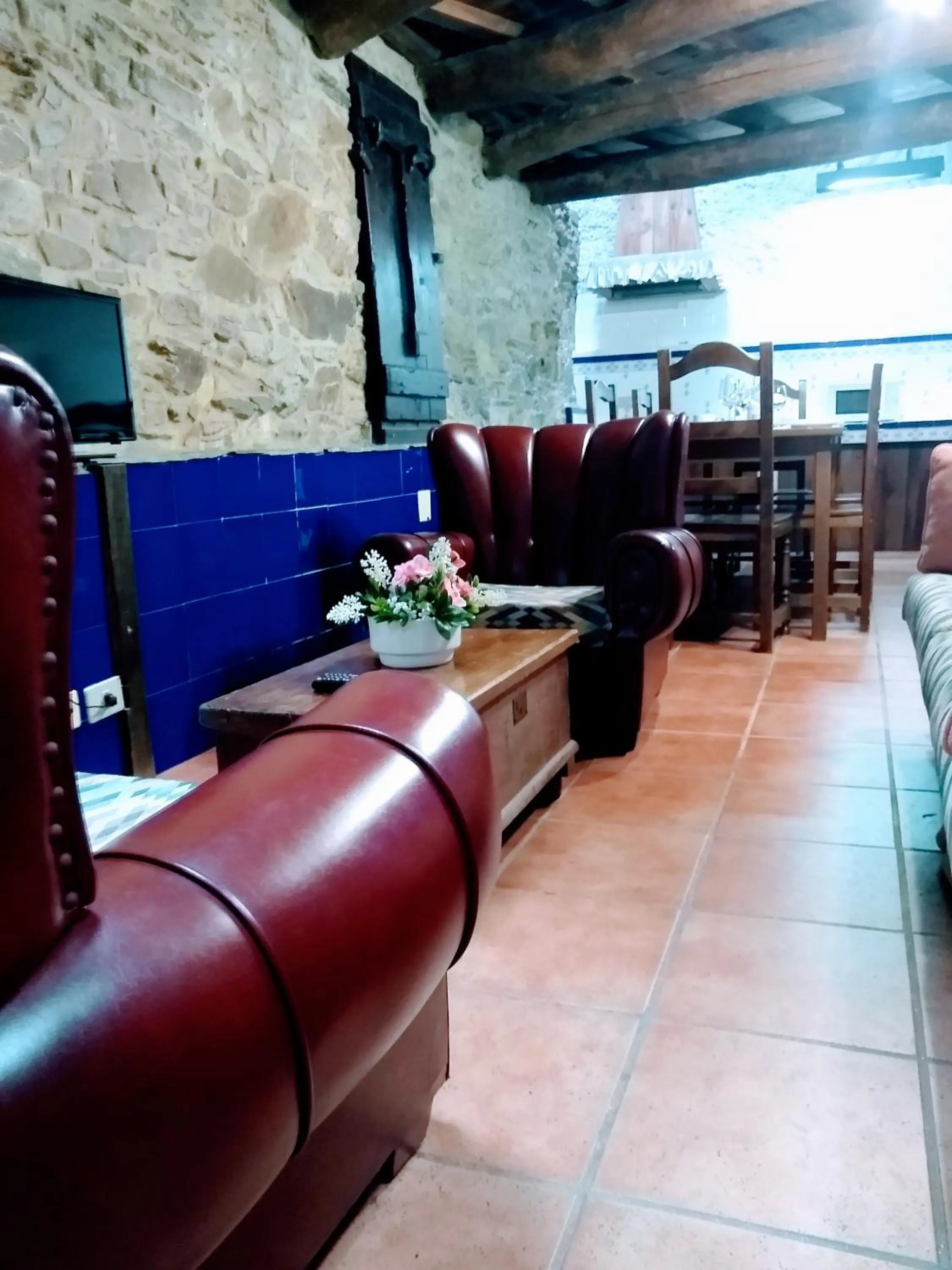 Living room in Casa Pacios by M de Santiago