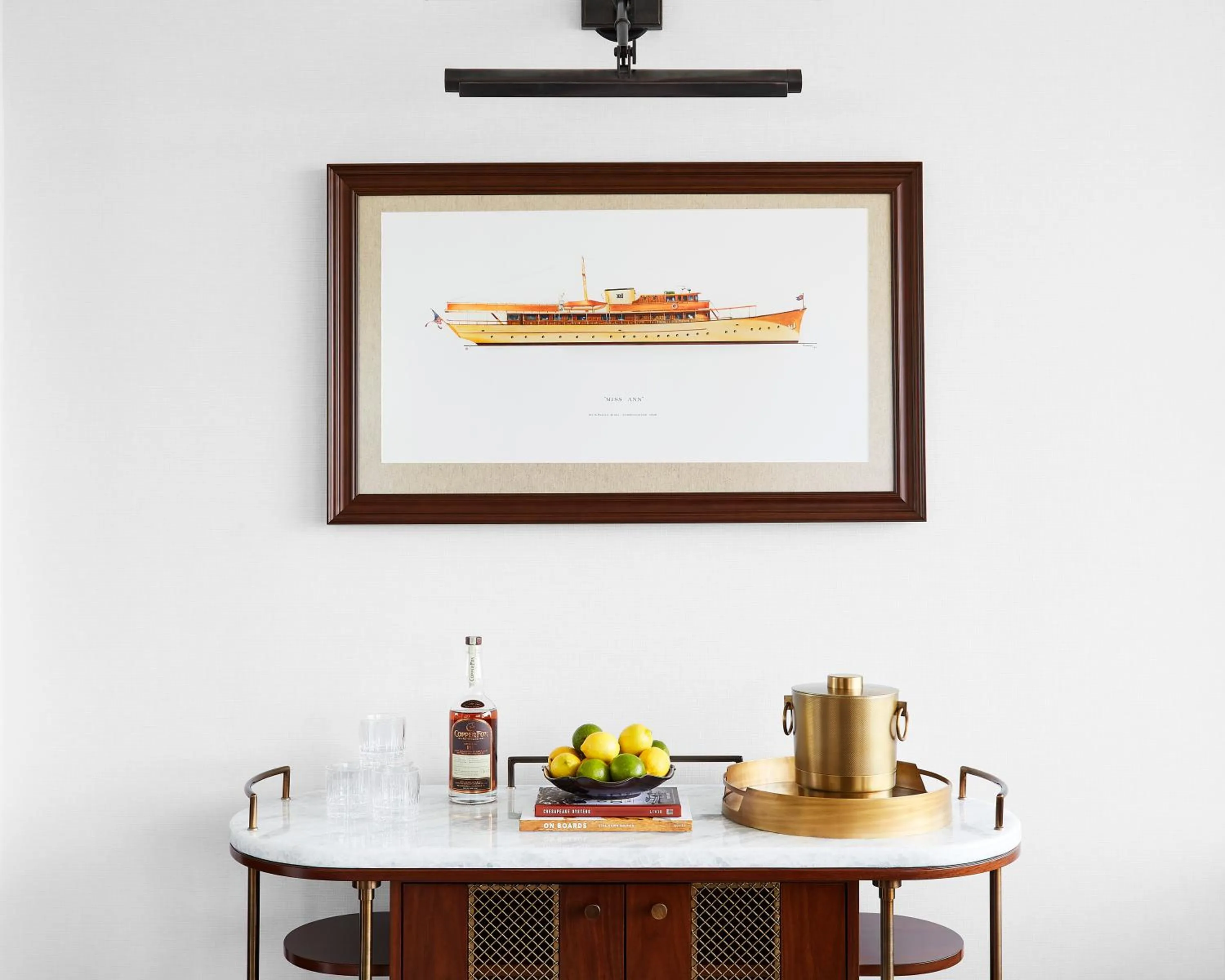 Decorative detail in The Tides Inn