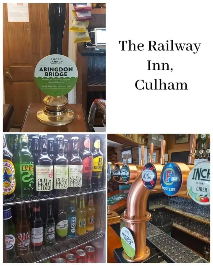 Alcoholic drinks in Railway Inn