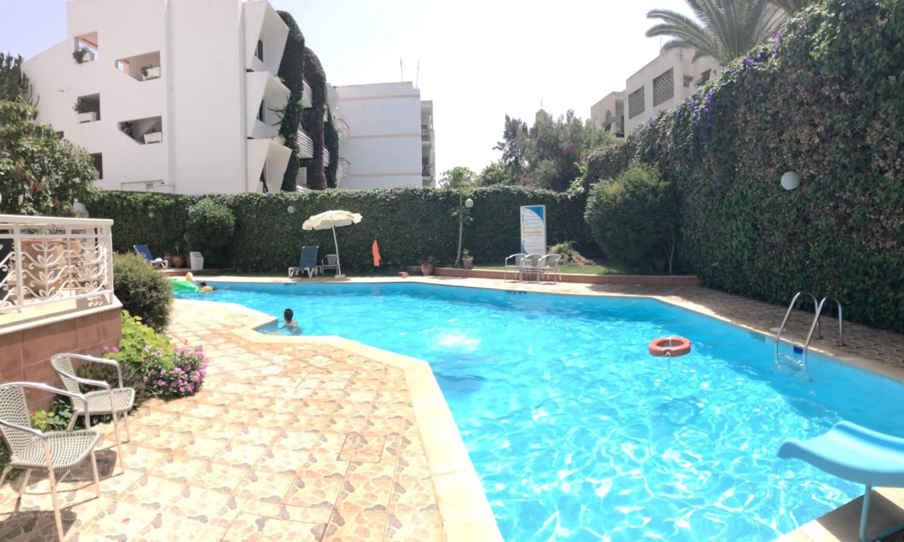 Swimming pool in Hotel Aferni