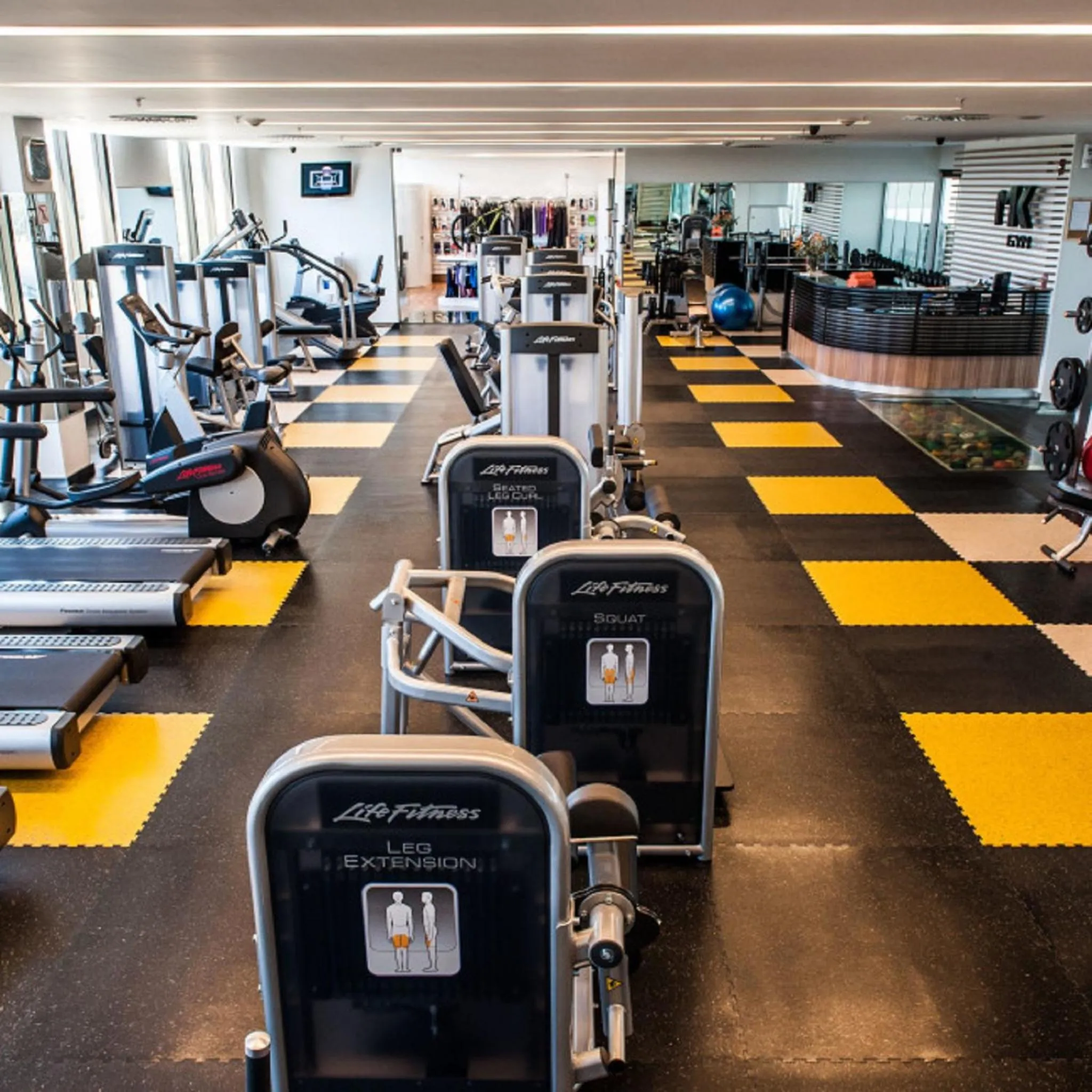 Fitness centre/facilities in Gran Bourbon Hotel Asuncion