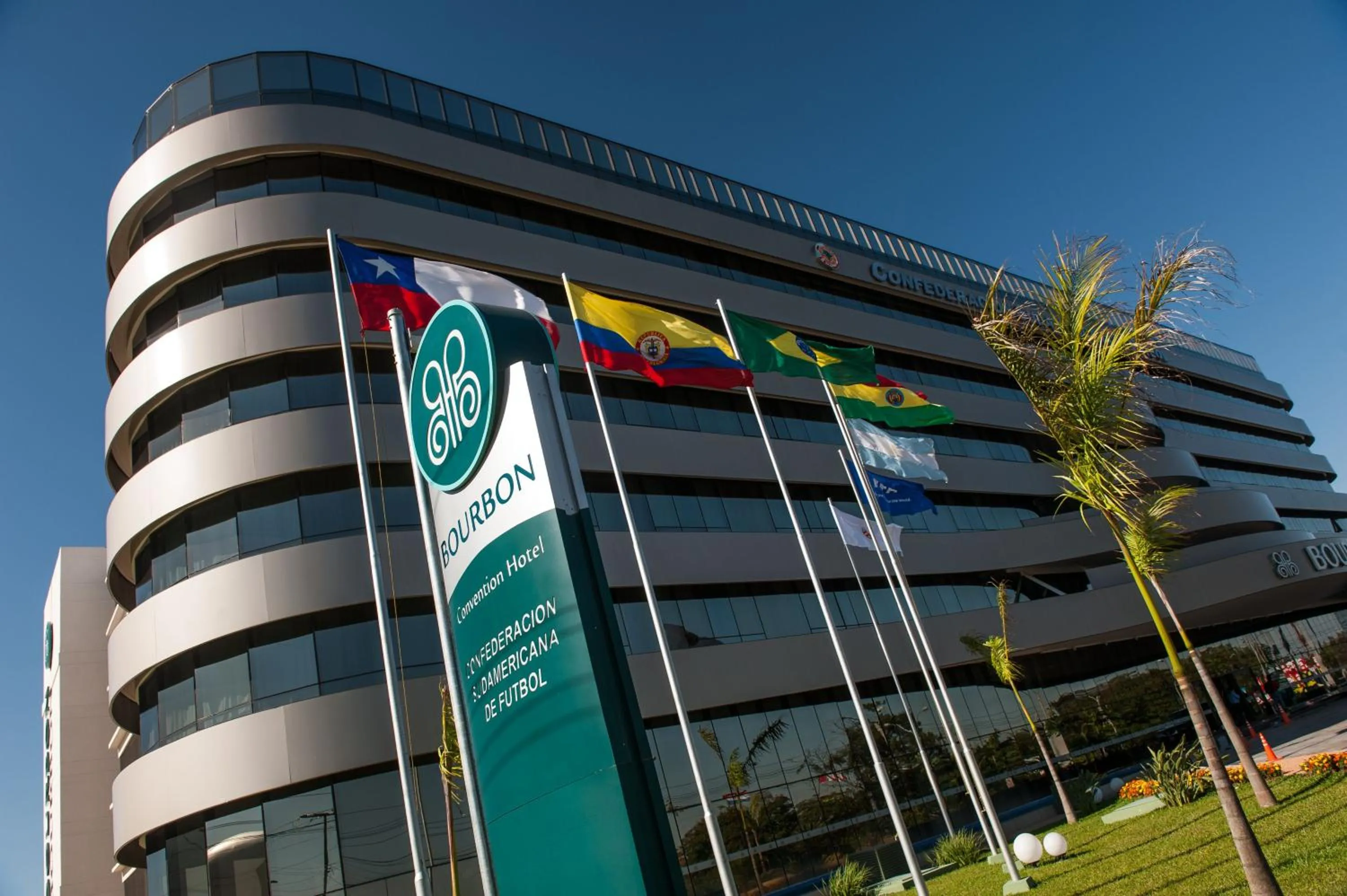 Property building in Gran Bourbon Hotel Asuncion