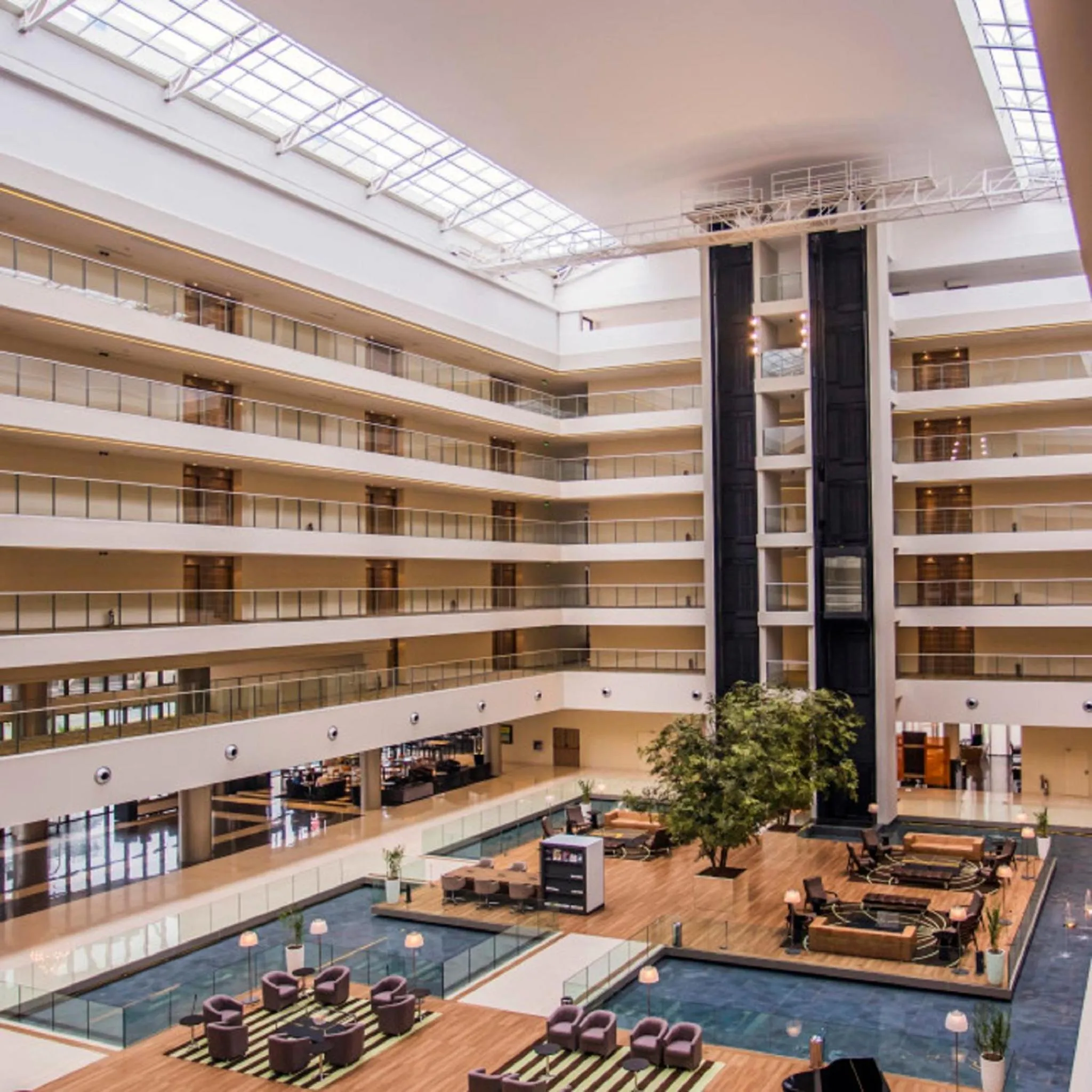 Lobby or reception in Gran Bourbon Hotel Asuncion