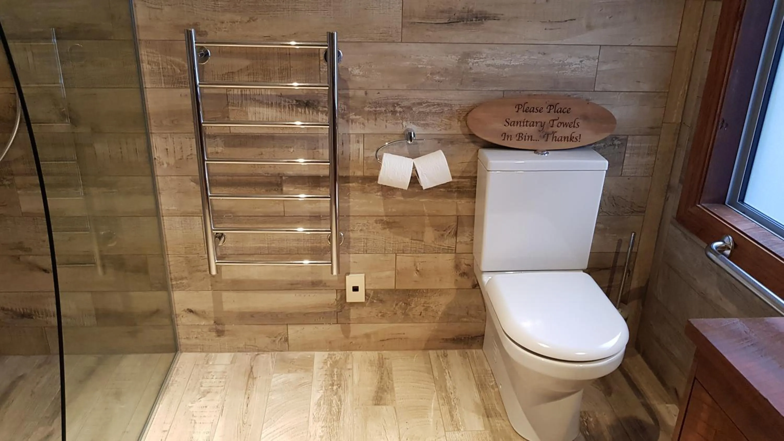 Toilet in Bruntwoodlodge