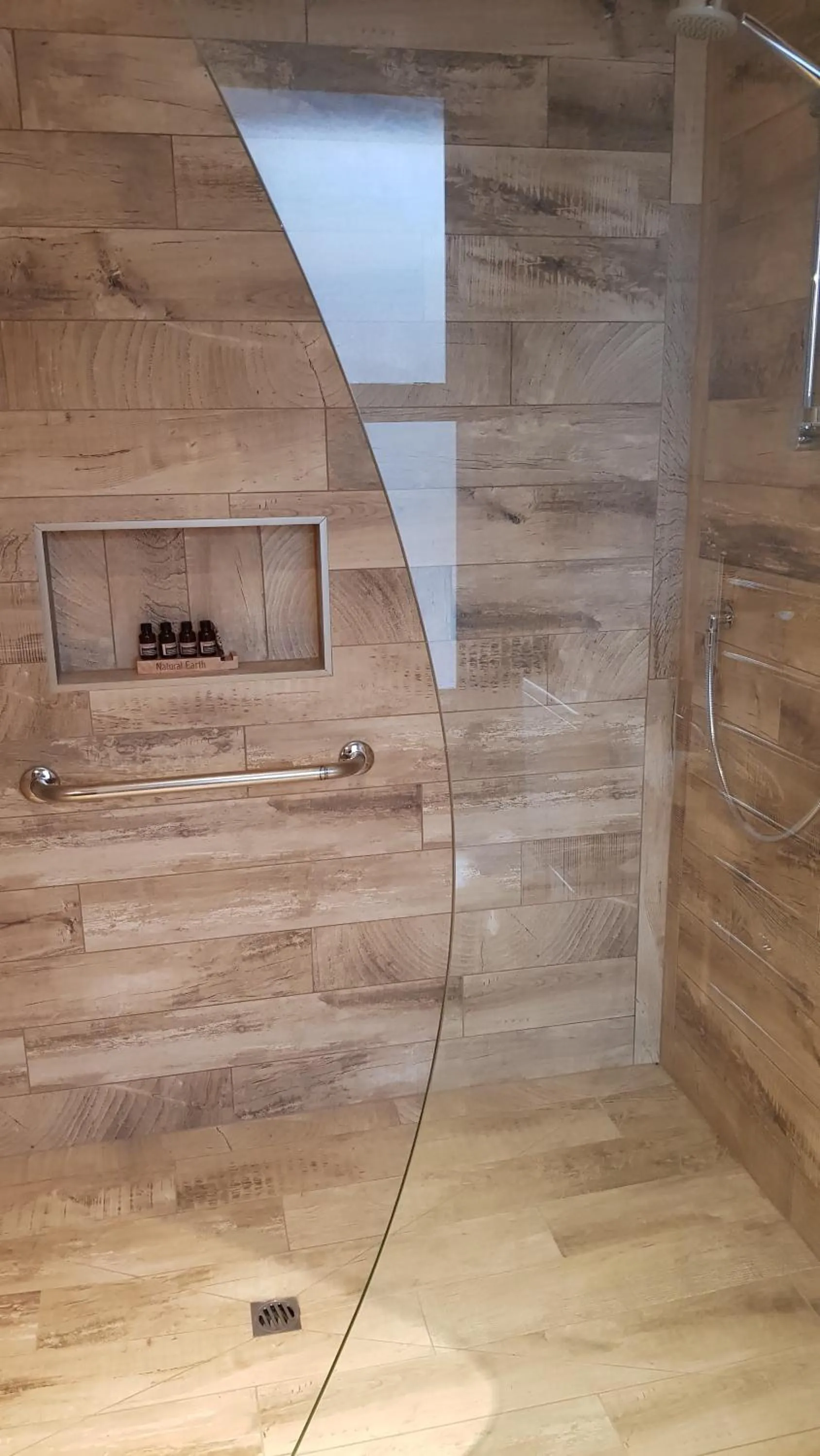 Shower in Bruntwoodlodge