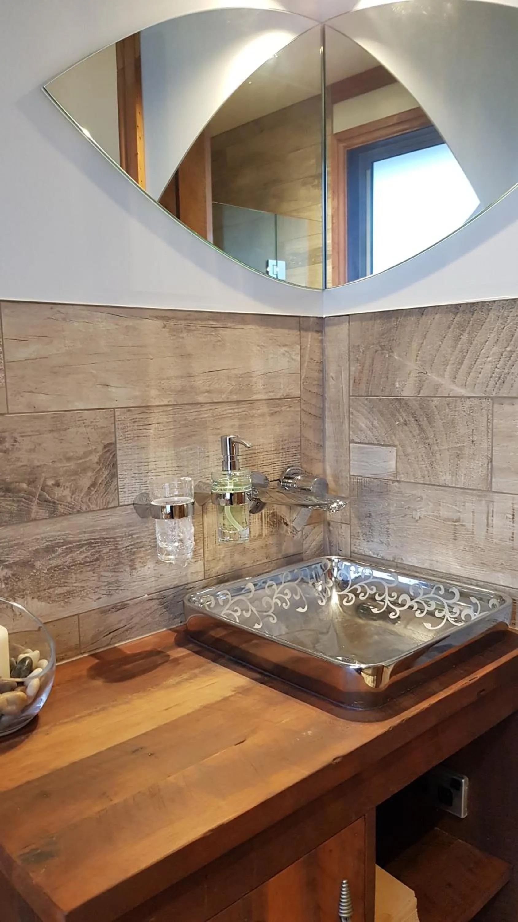 Shower in Bruntwoodlodge