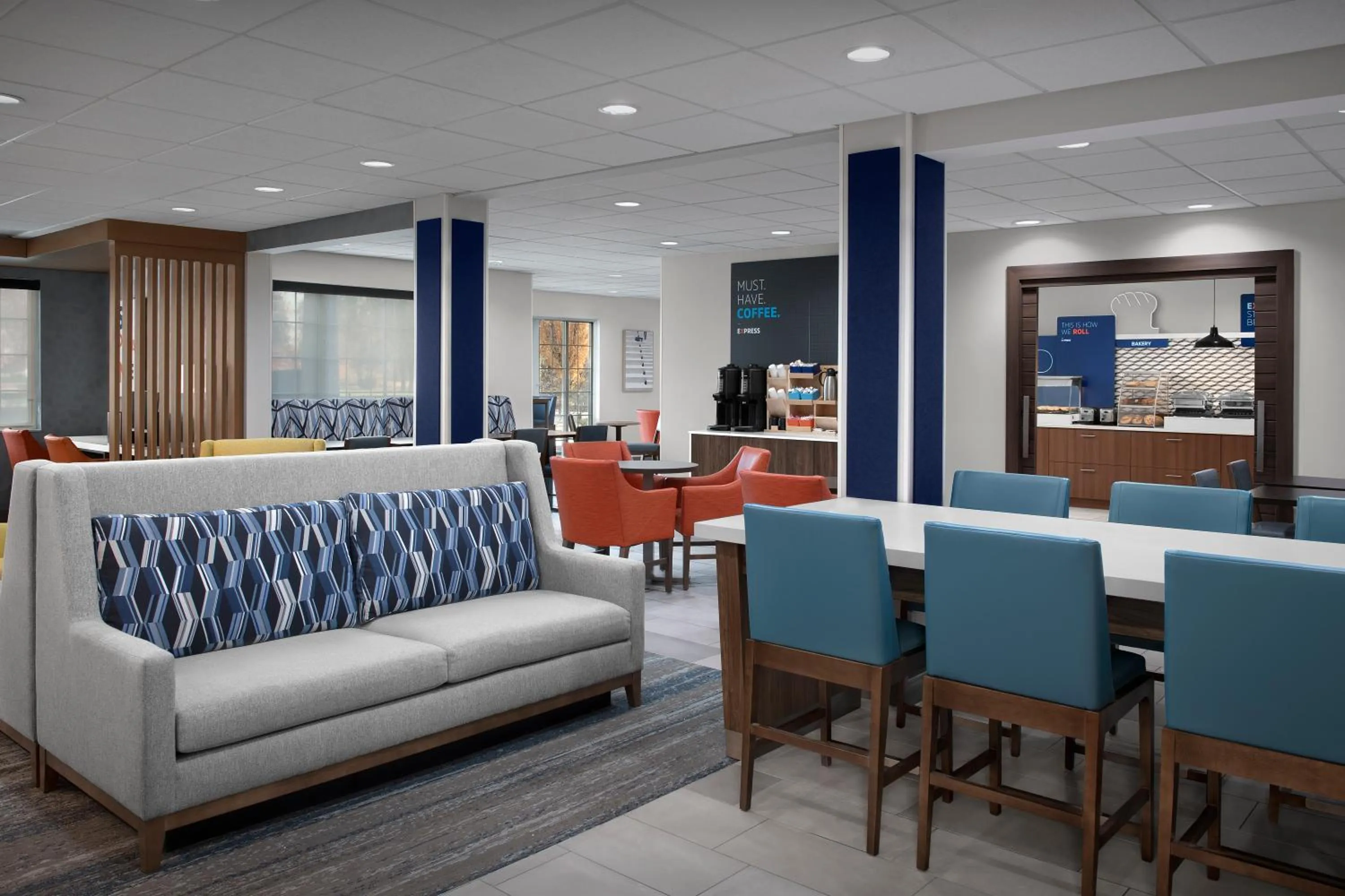 Breakfast in Holiday Inn Express Spokane Airport by IHG