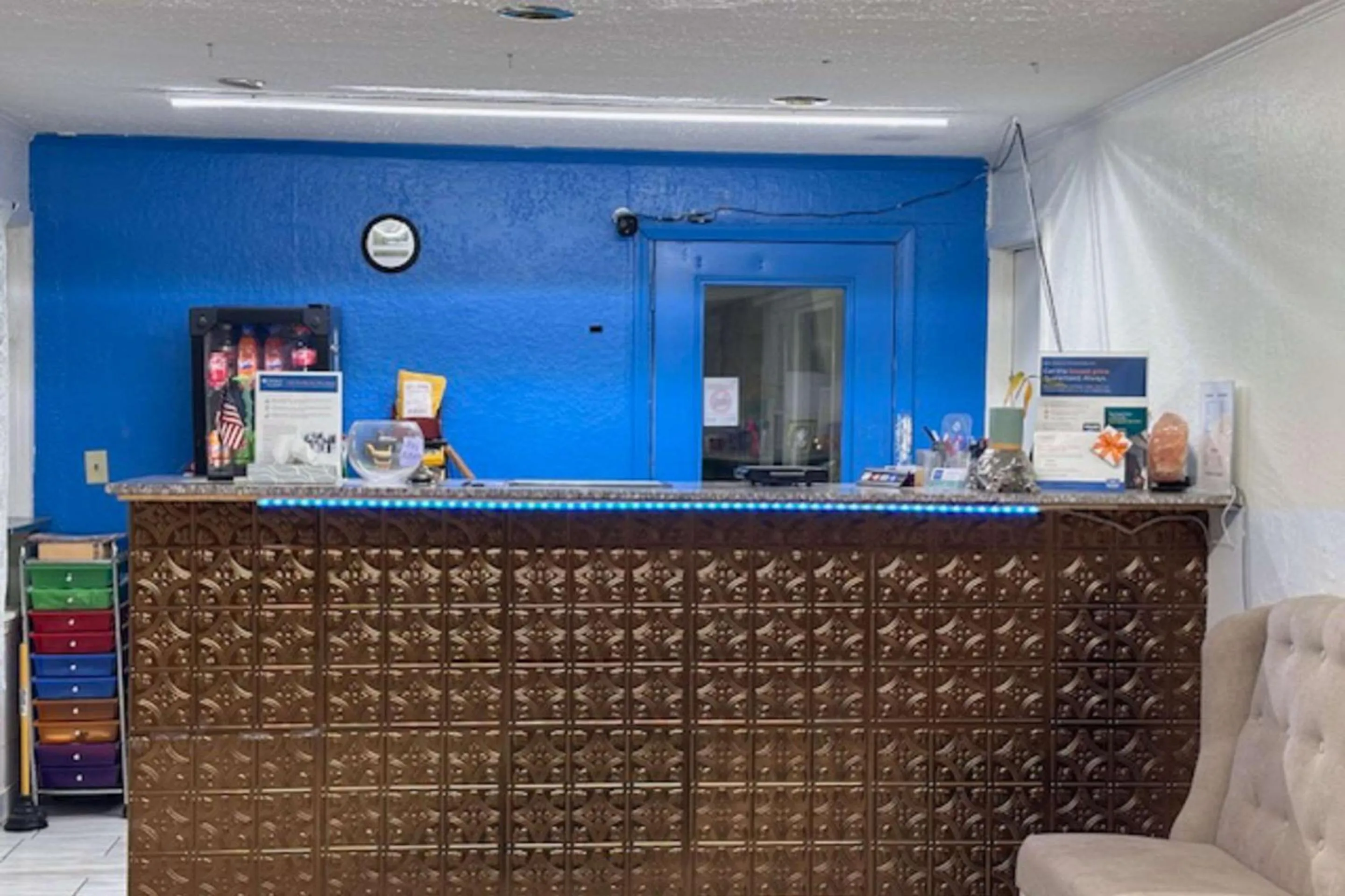 Lobby or reception in Rodeway Inn Flora