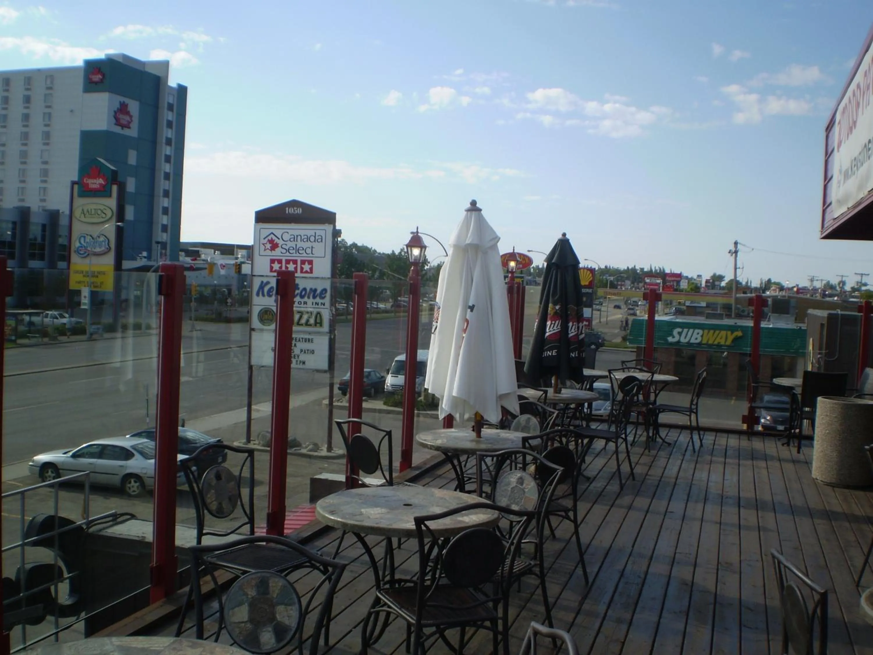 Patio in Keystone Motor Inn