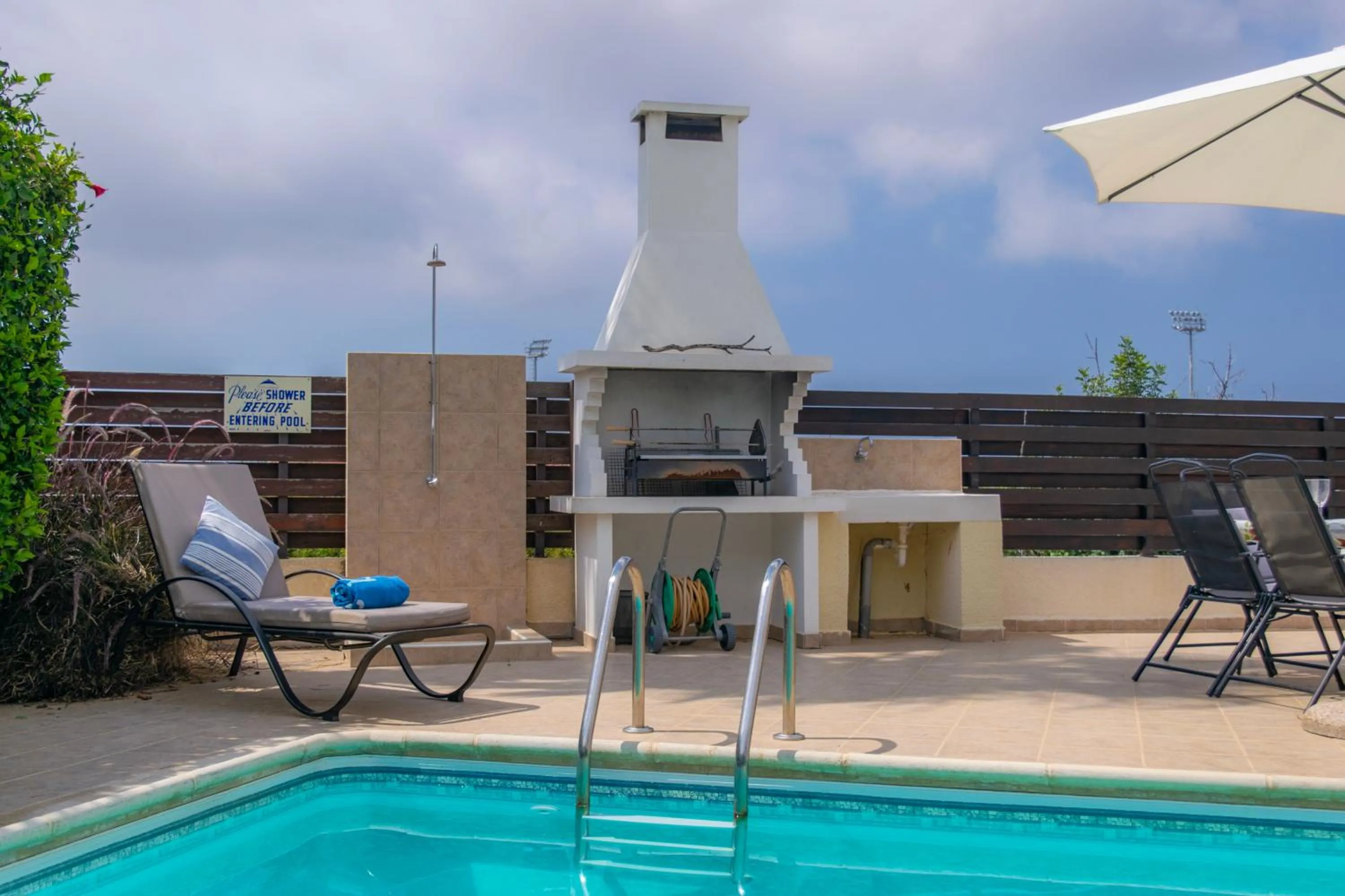 Patio in Villa Puccini: Luxury villa with private pool