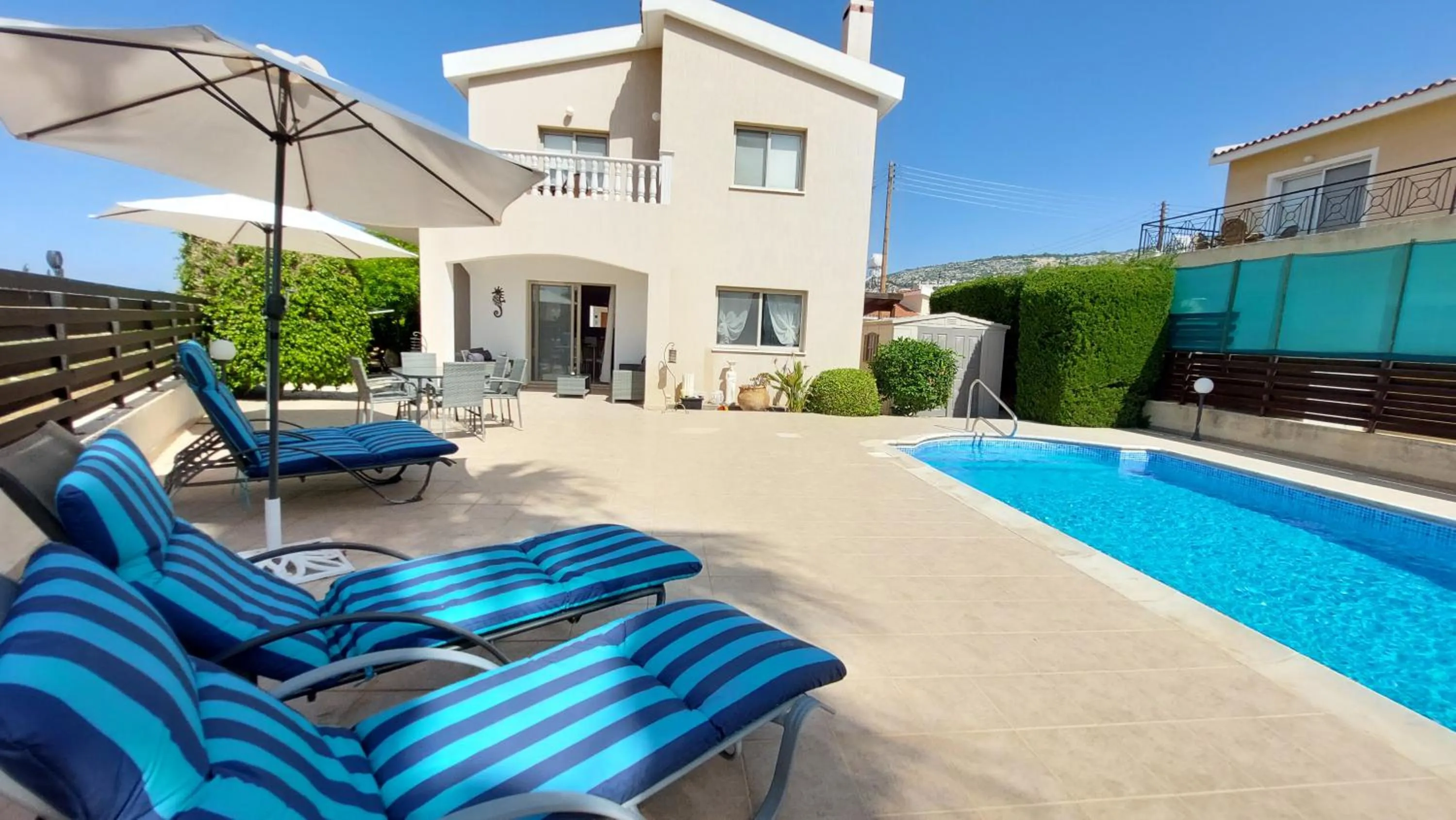 Patio in Villa Puccini: Luxury villa with private pool
