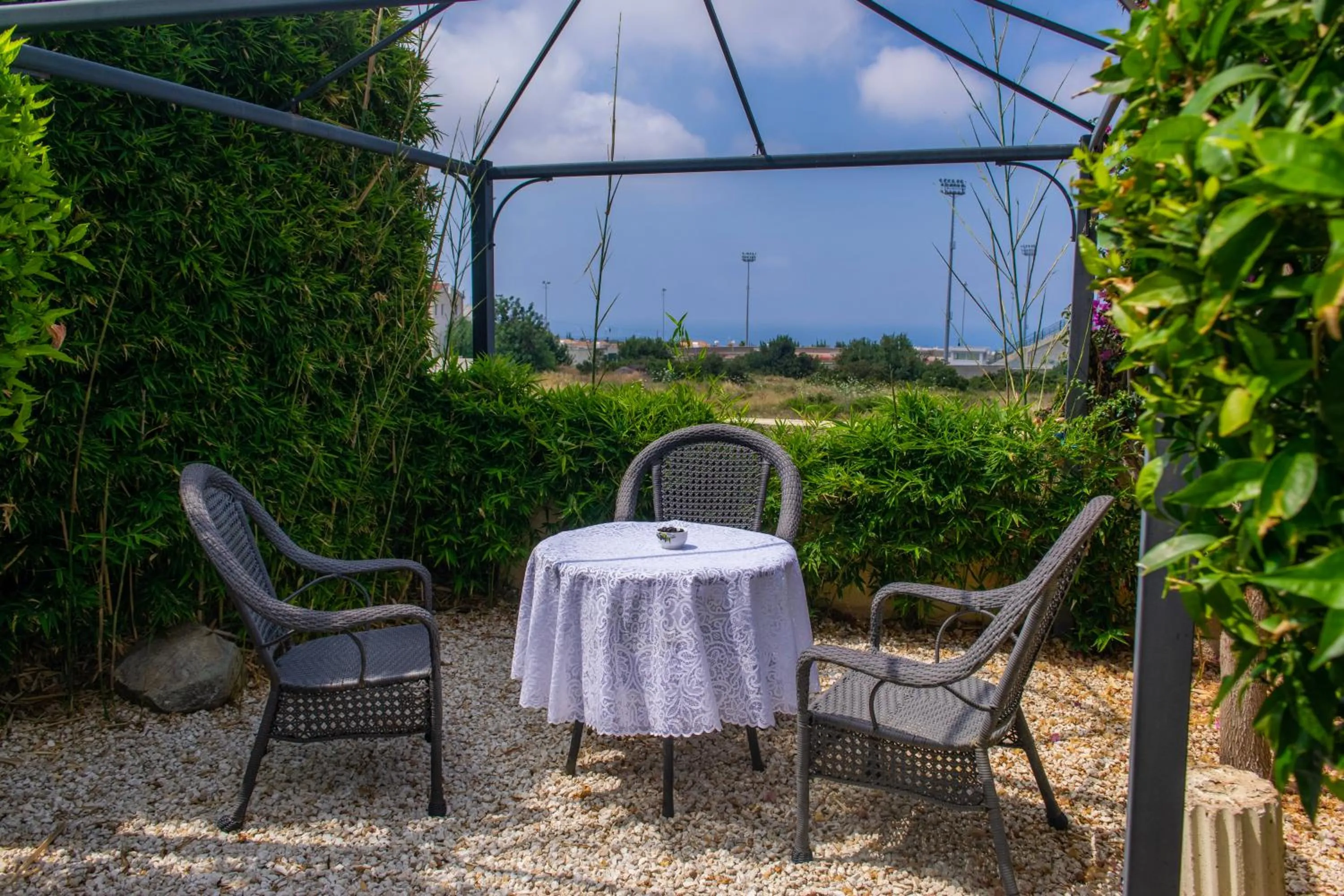 Patio in Villa Puccini: Luxury villa with private pool