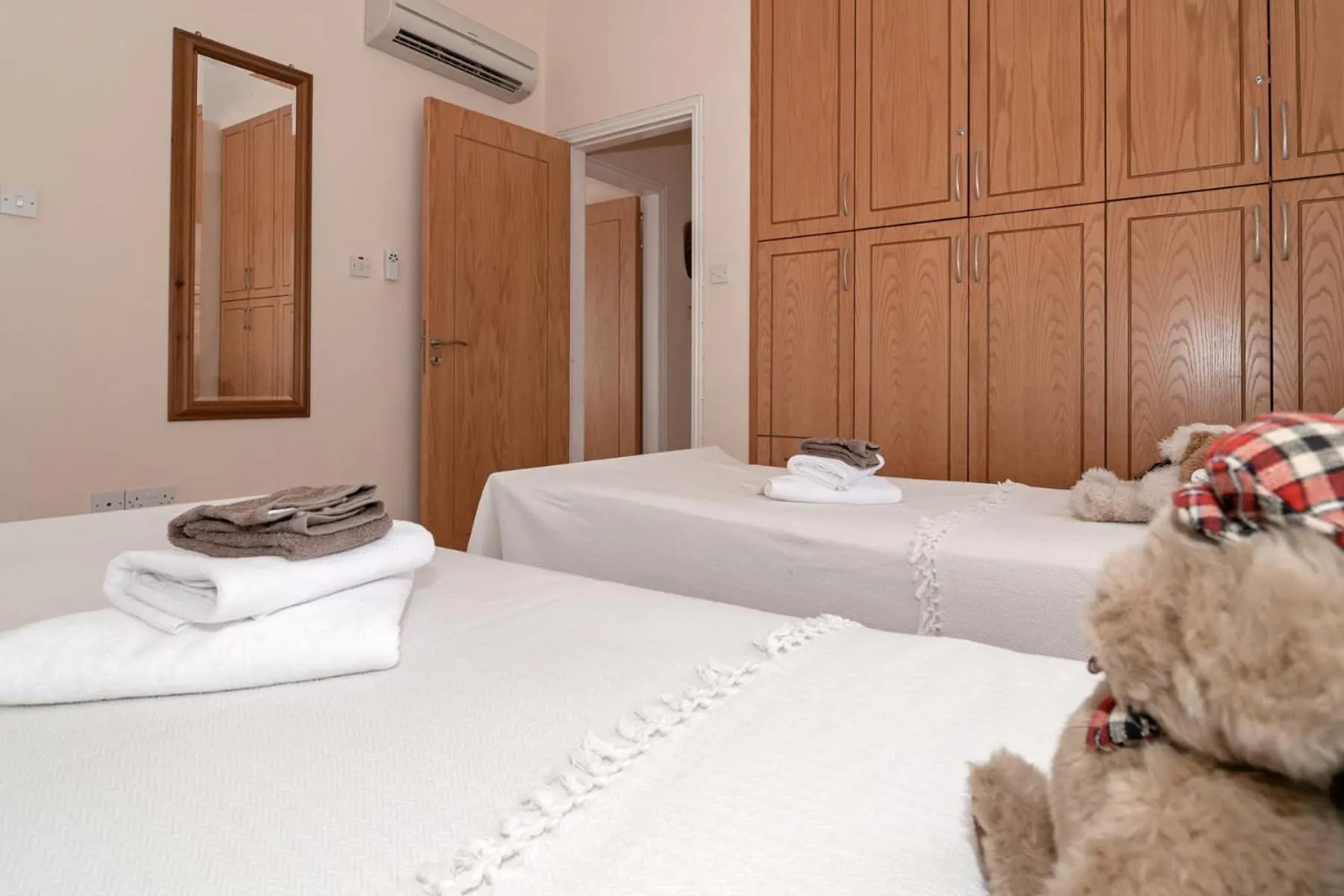 Bed in Villa Puccini: Luxury villa with private pool