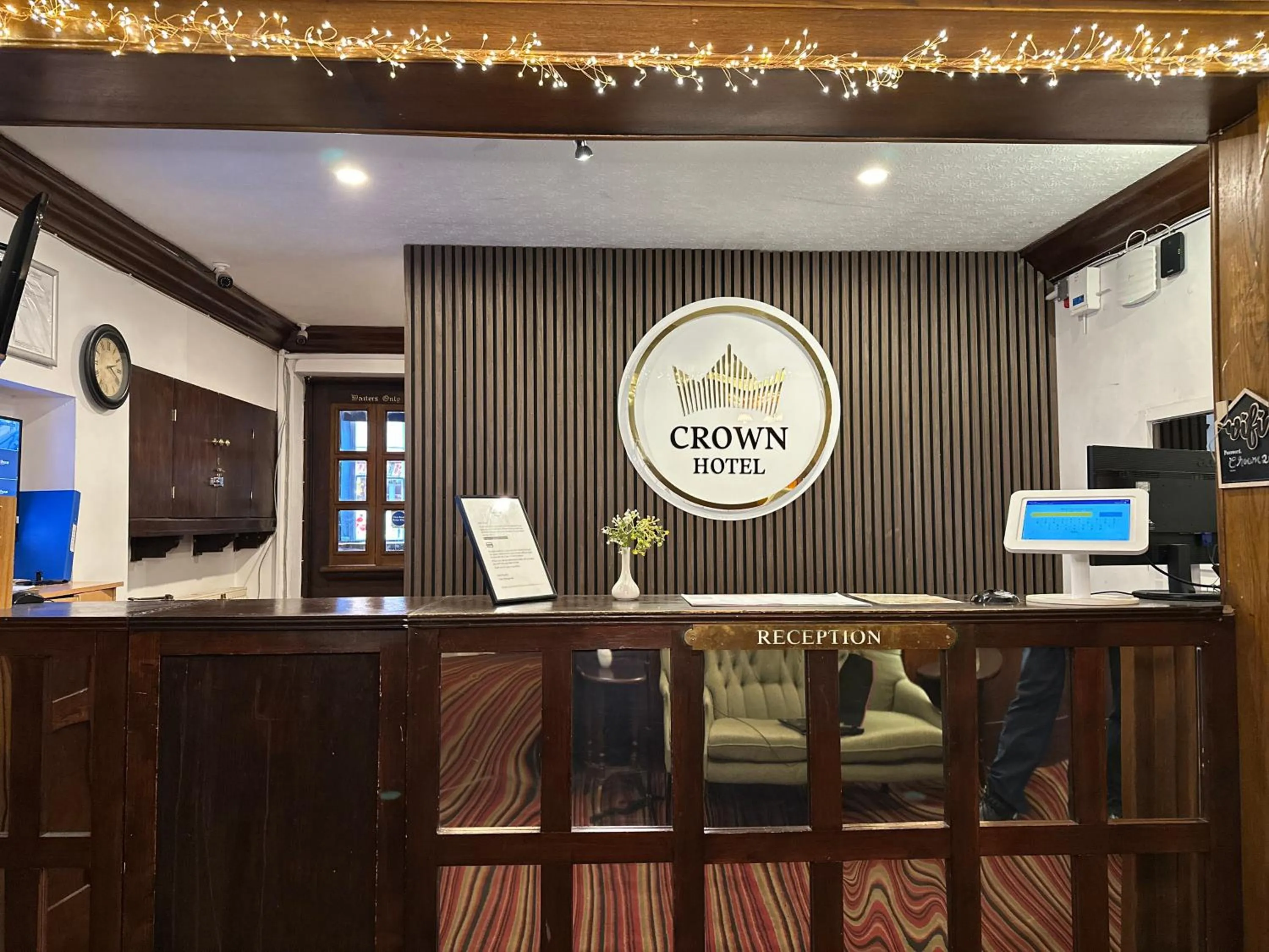 Lobby or reception in Crown Hotel - Stone, Near Stoke-On-Trent by OYO