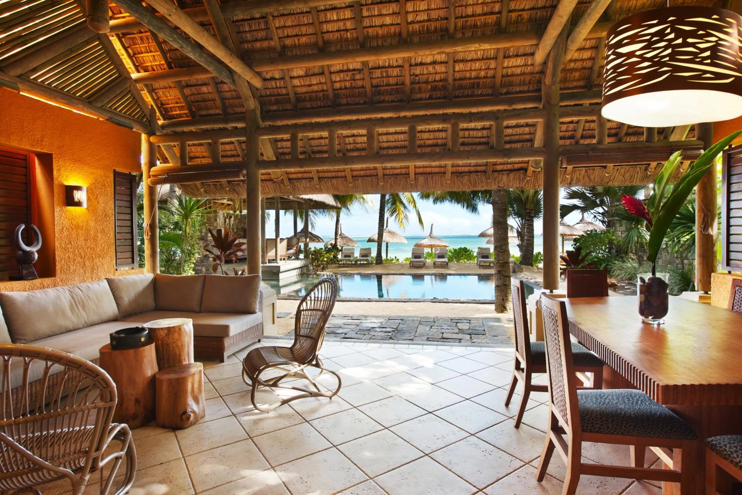 Patio in Heritage Awali Golf & Spa Resort - All Inclusive