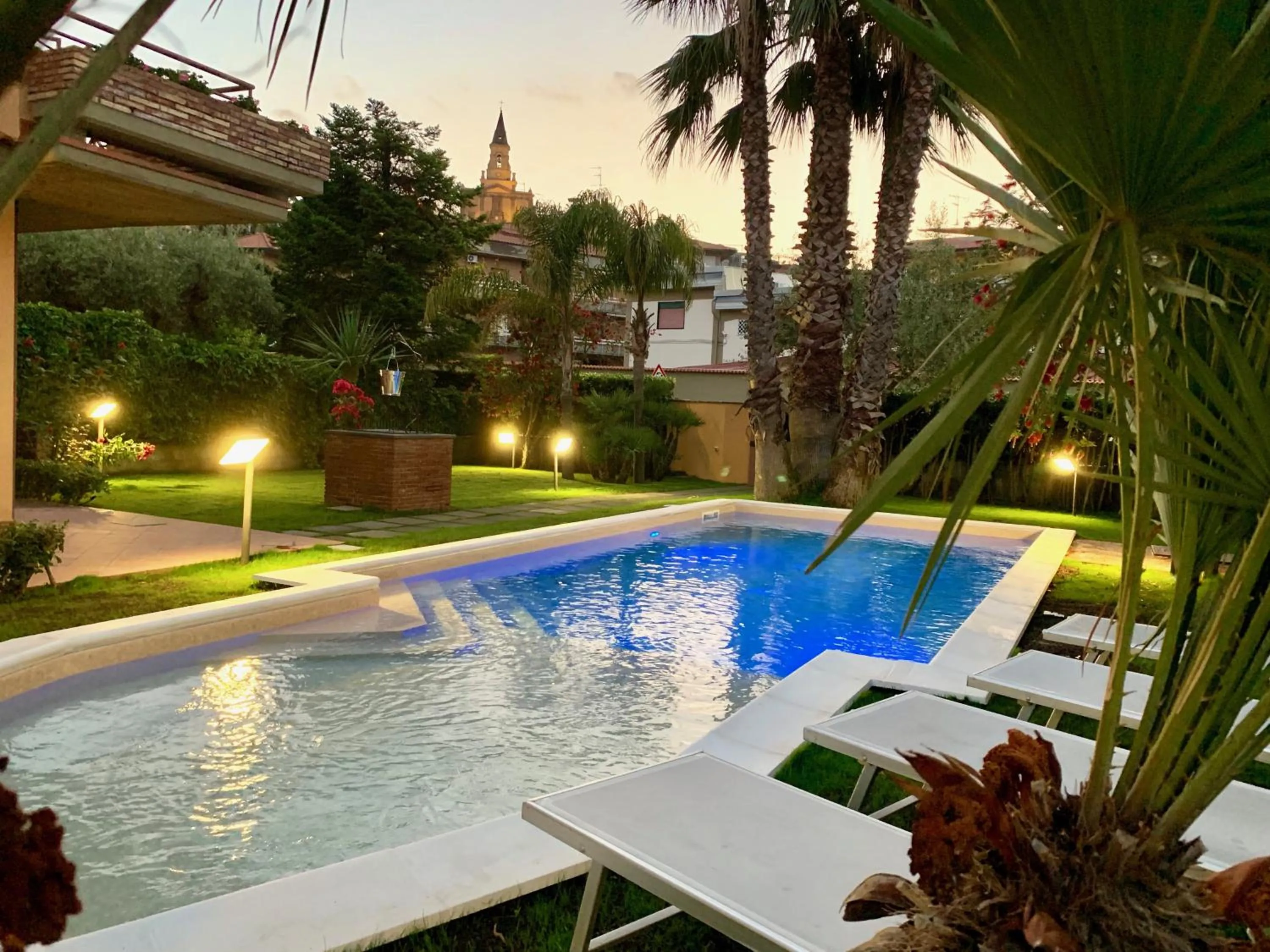 Swimming pool in Etna Villa Alba Chiara