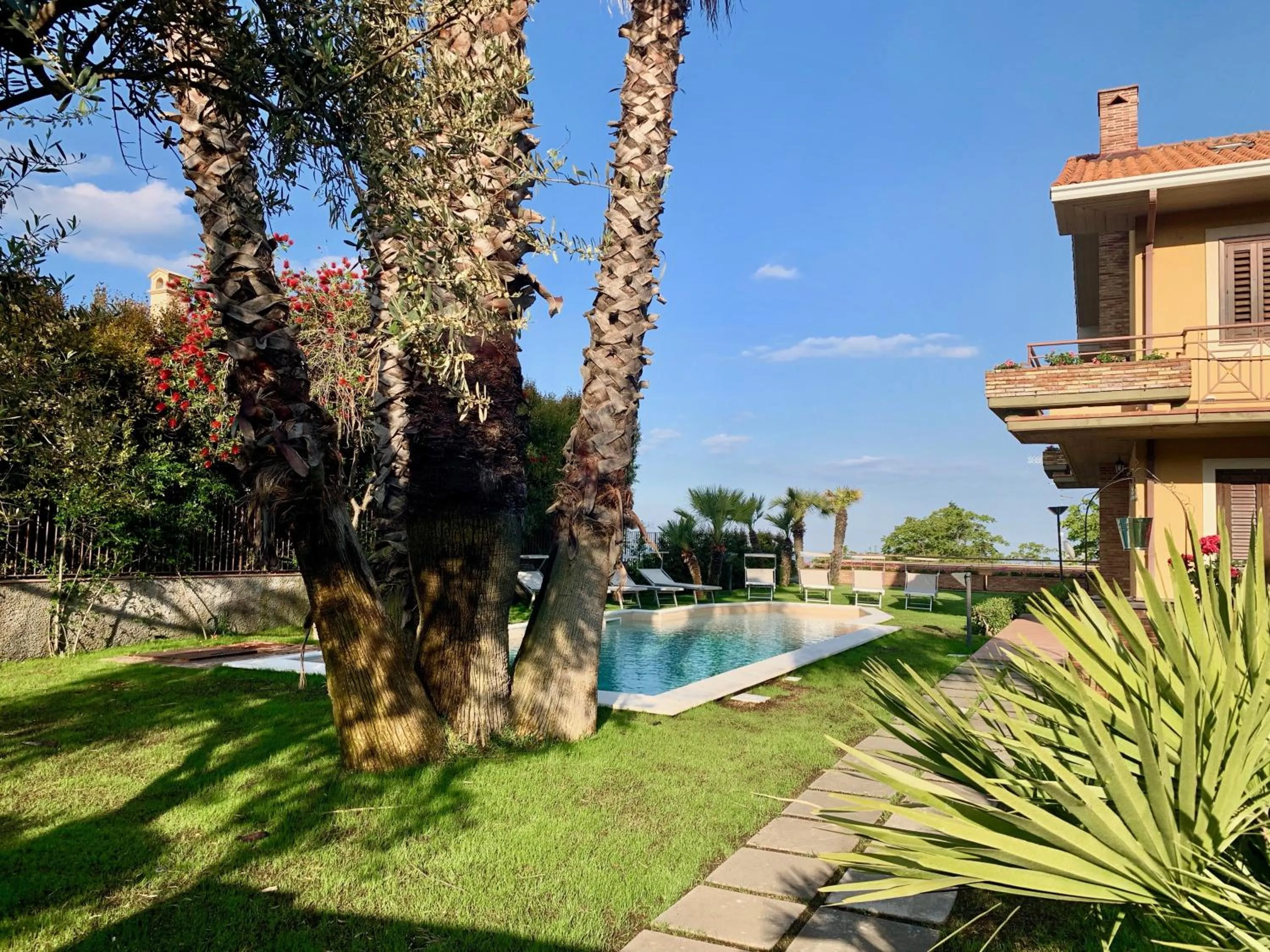 Garden in Etna Villa Alba Chiara