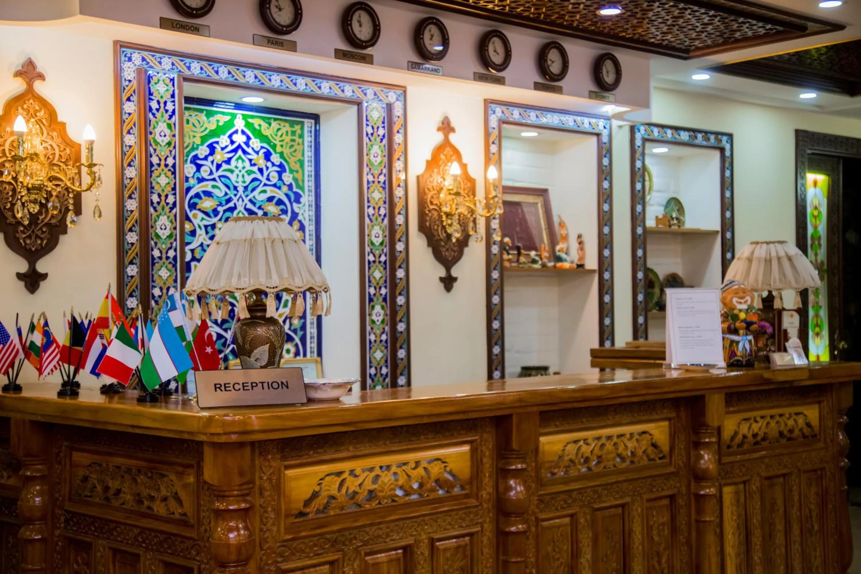 Lobby or reception in Hotel Grand Samarkand Superior - B