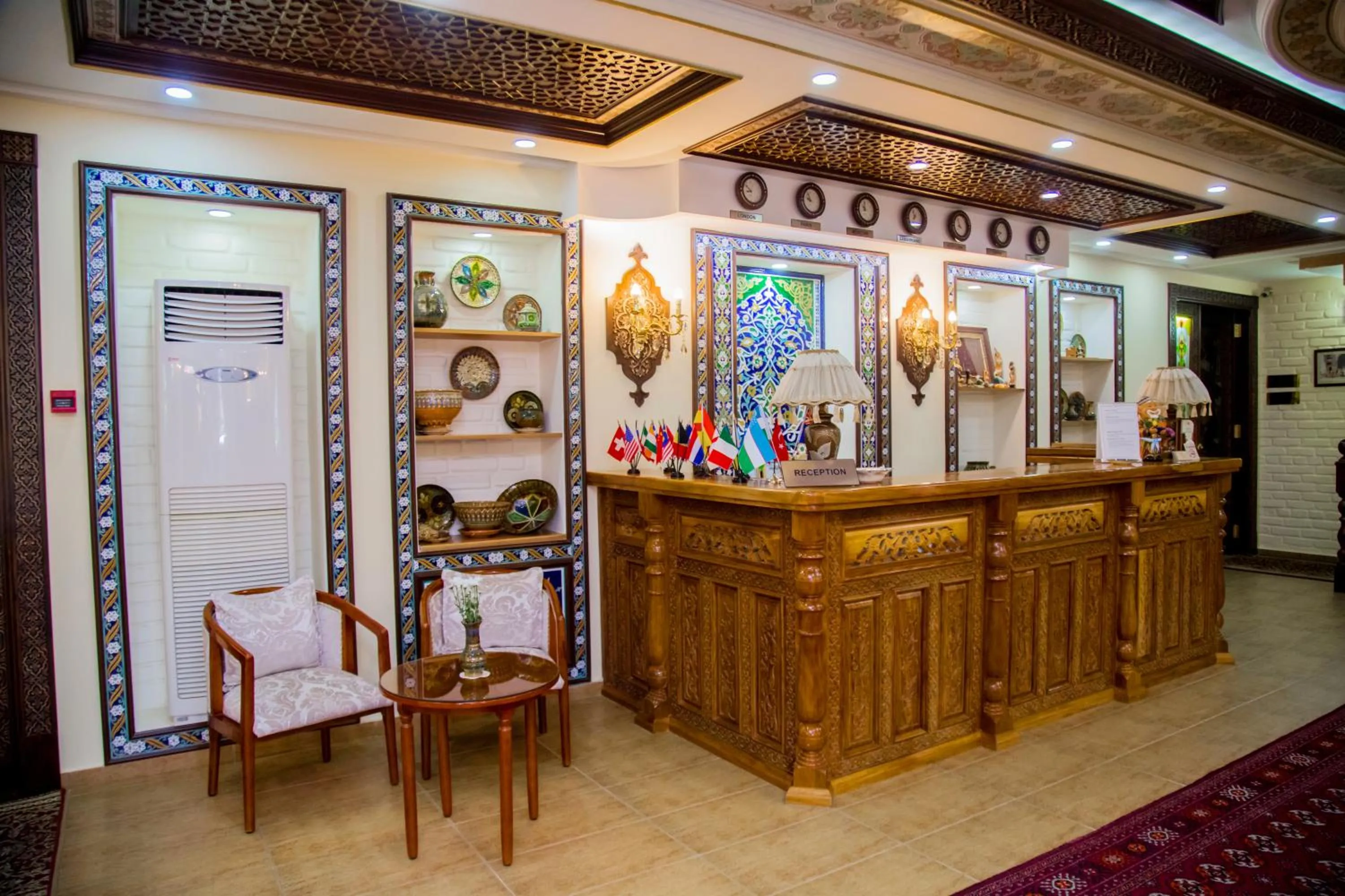 Lobby or reception in Hotel Grand Samarkand Superior - B