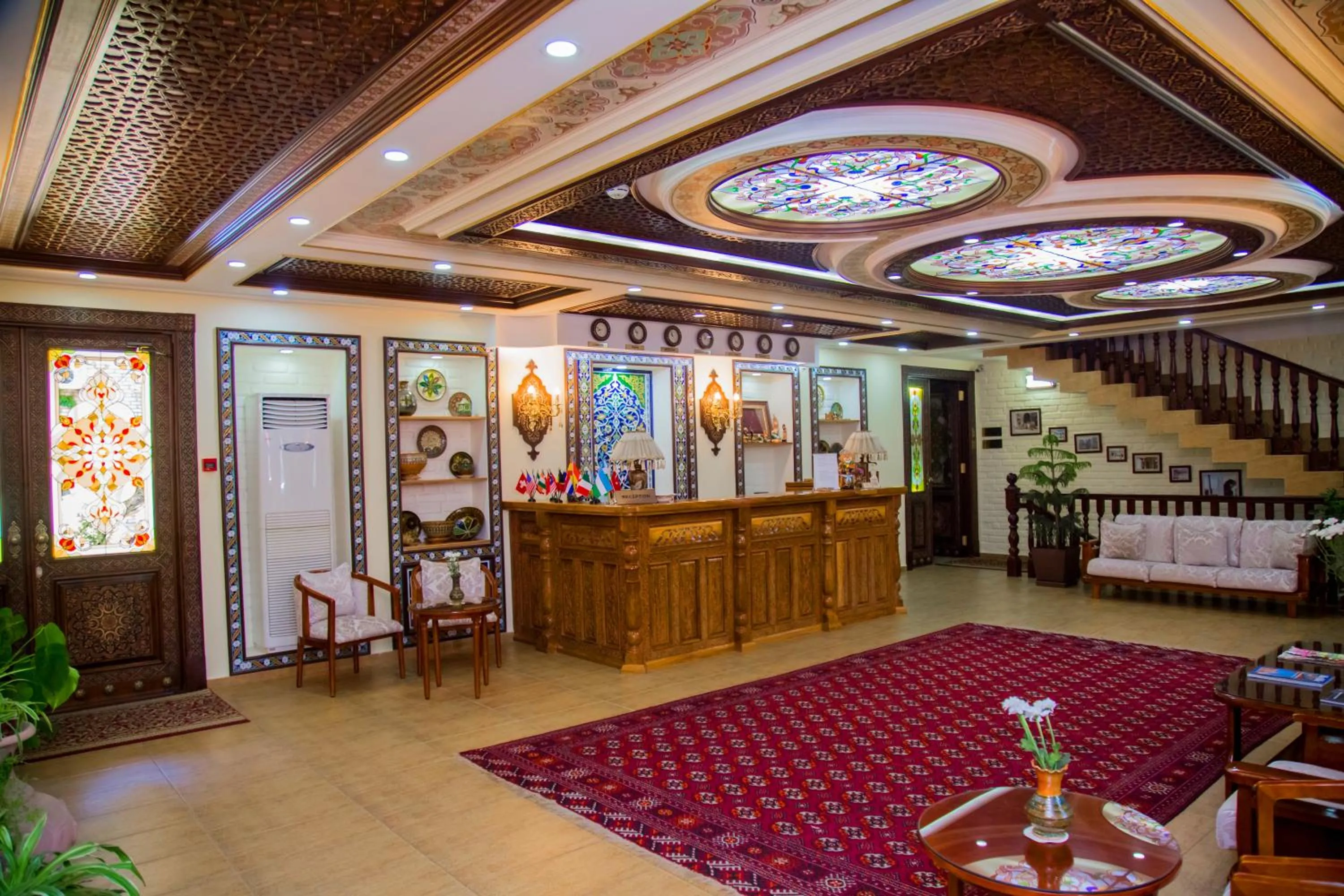 Lobby or reception in Hotel Grand Samarkand Superior - B
