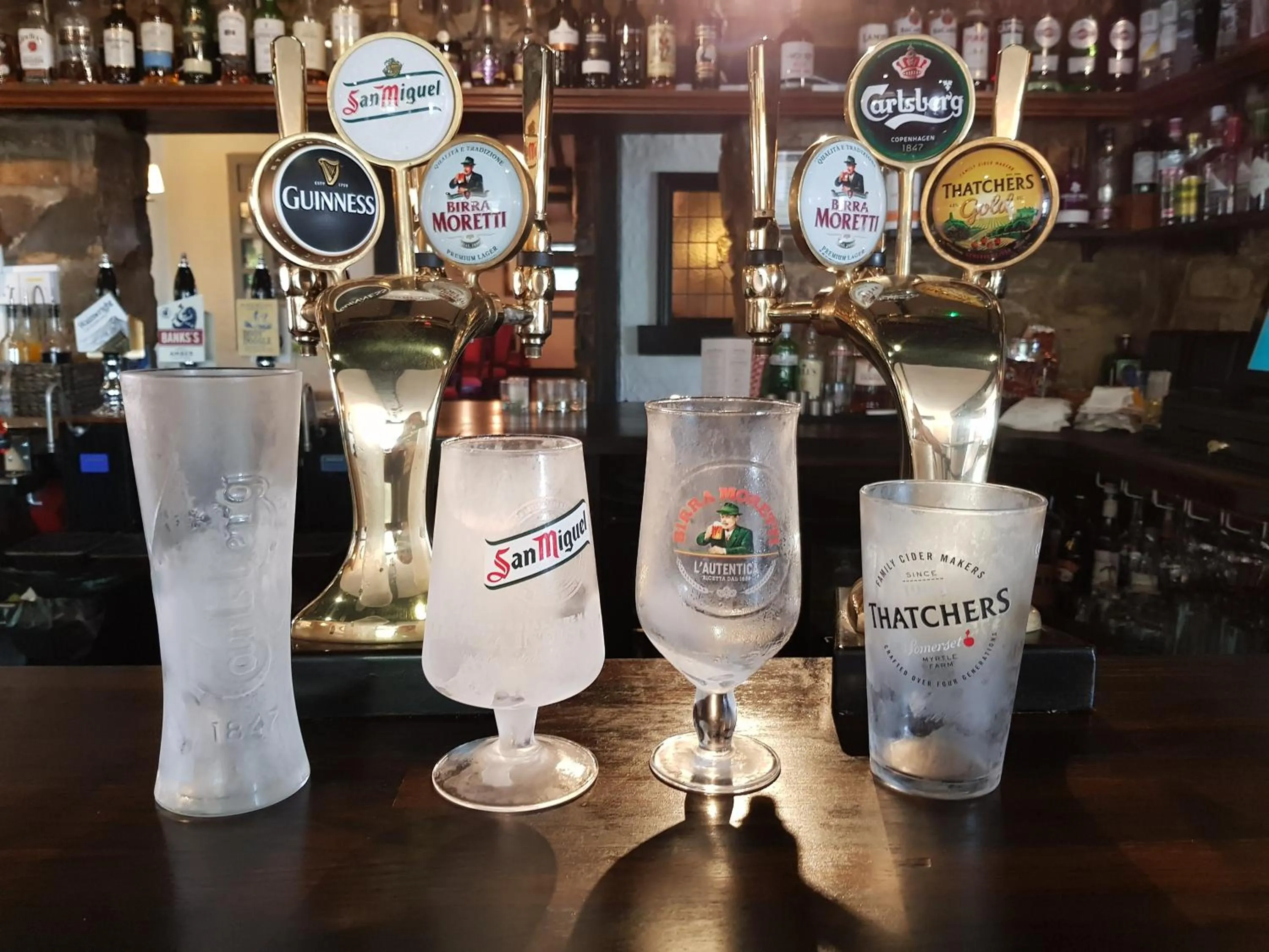 Drinks in The Blue Boar - Historic Country Inn near Stratford-upon-Avon