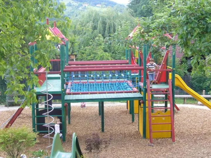 Children play ground in Hotel Restaurant - Häuserl im Wald Graz