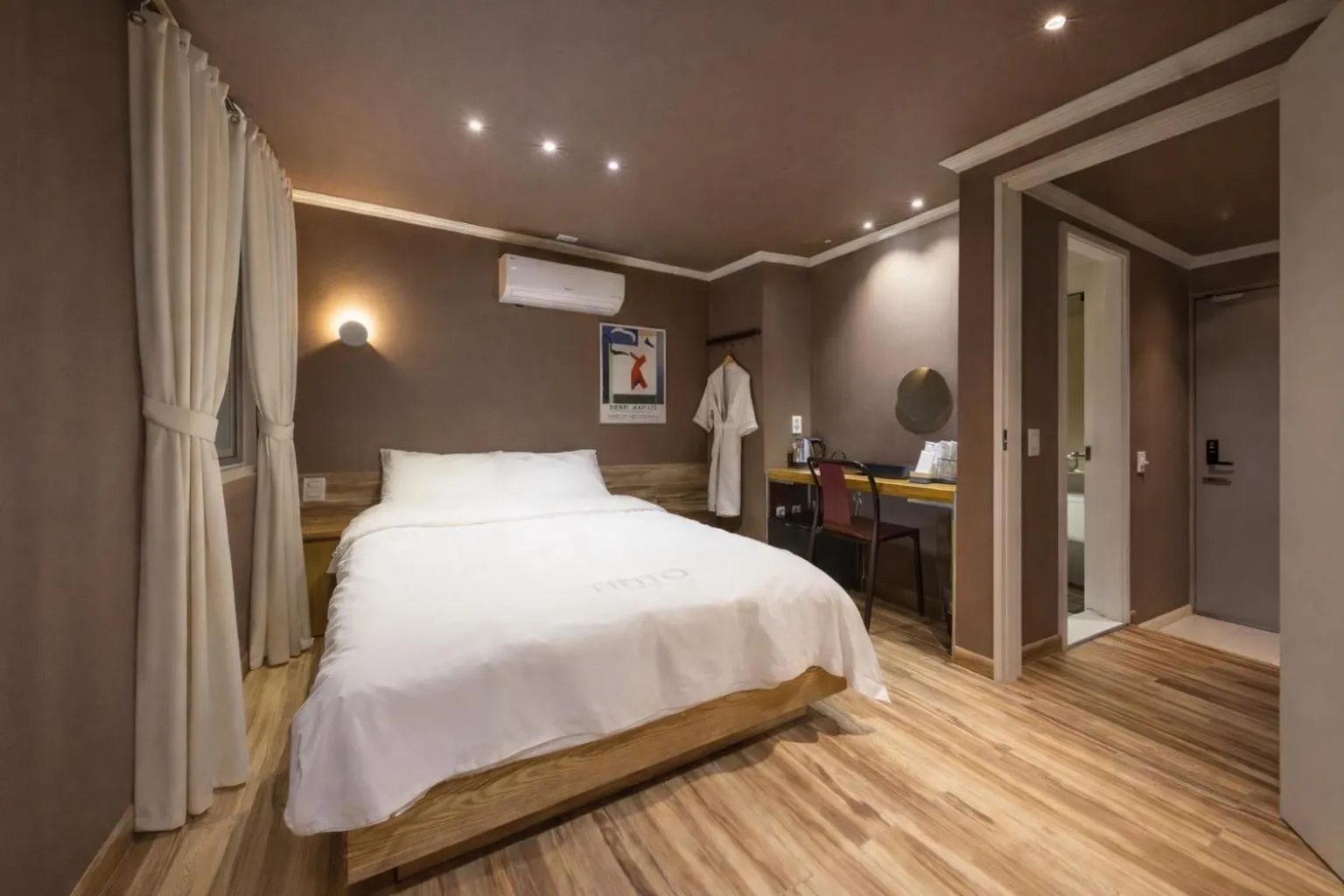 Bed in 틴토 호텔 부산역 Tinto Hotel Busan Station